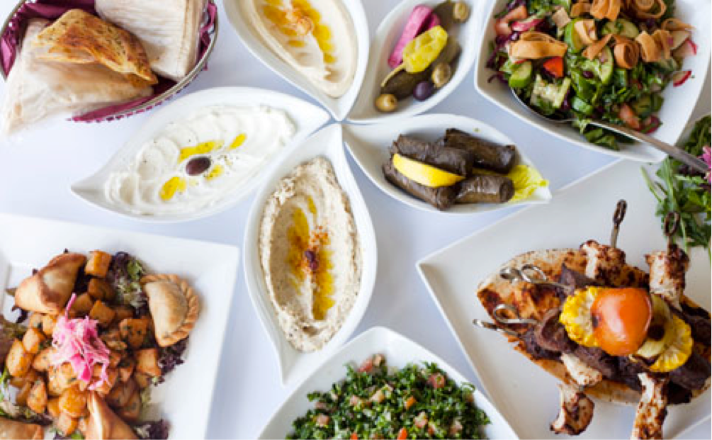 Lebanese mezze
