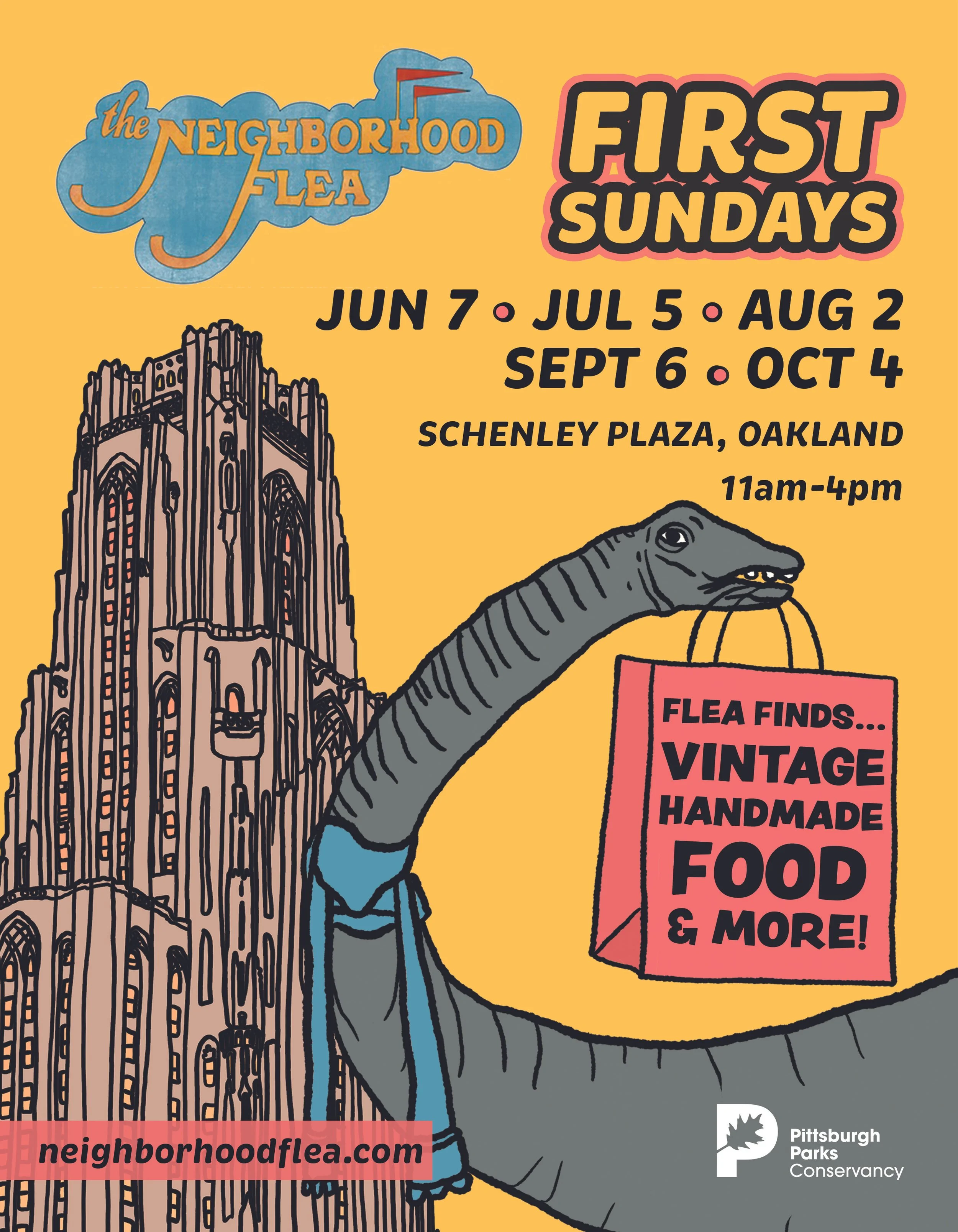 Neighborhood Flea Schenley Plaza June 7th