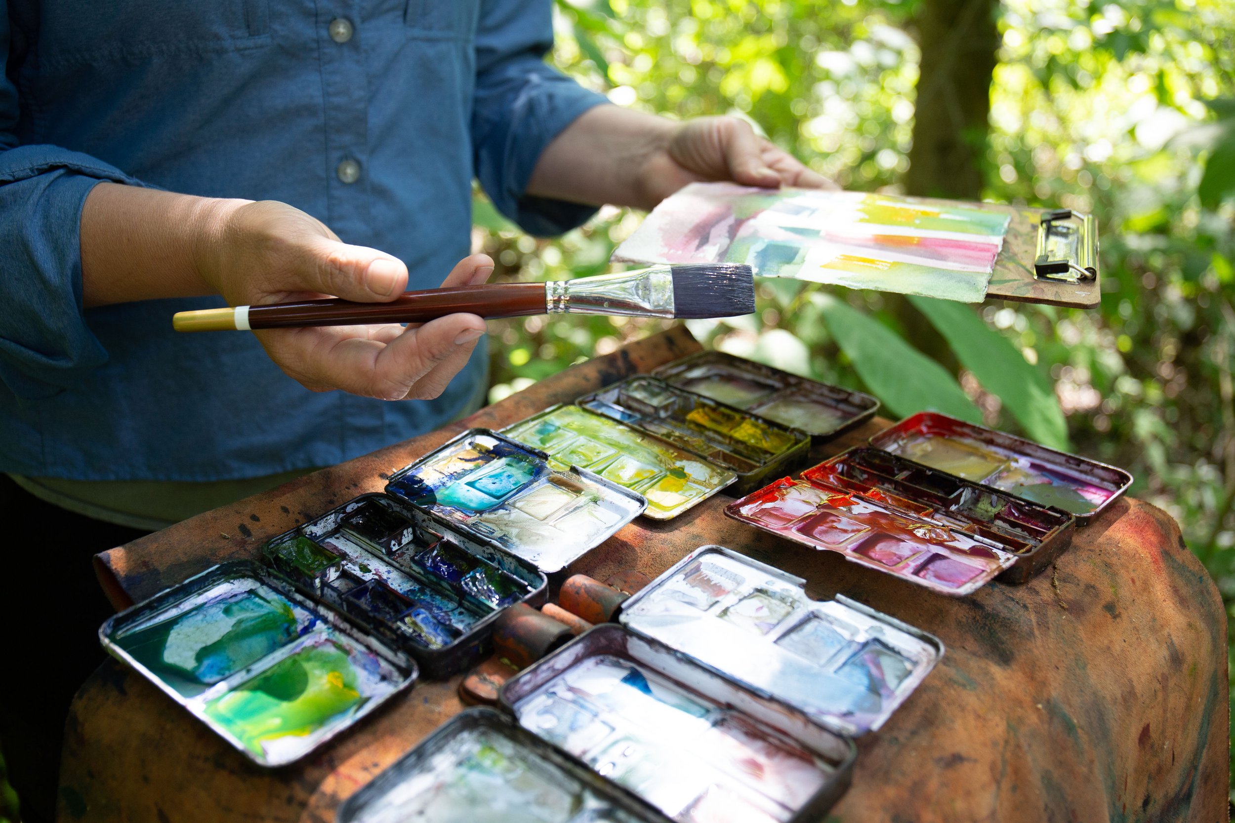 WATERCOLOR WORKSHOP / experienced level