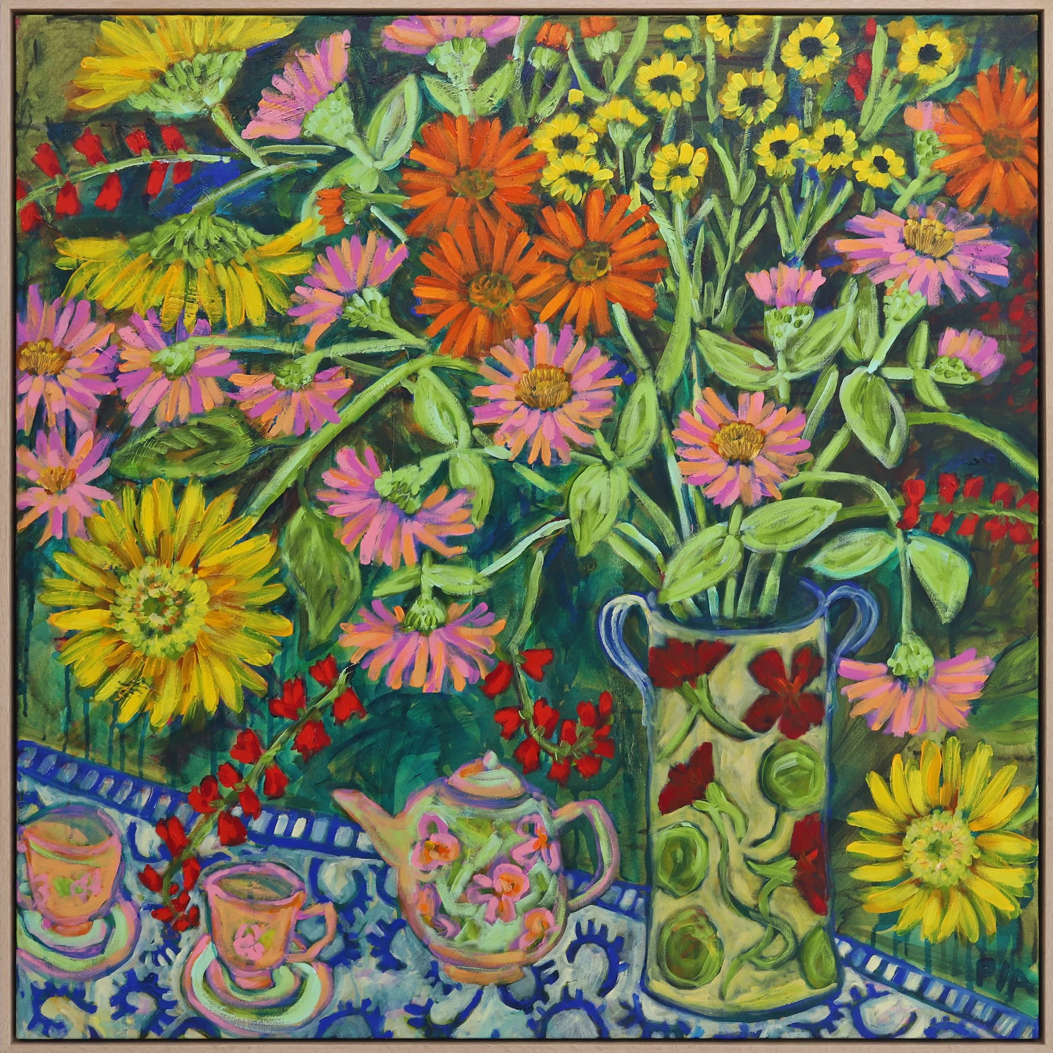 Pia Kuykhoven - An Easy and Enjoyable Morning with Flowers