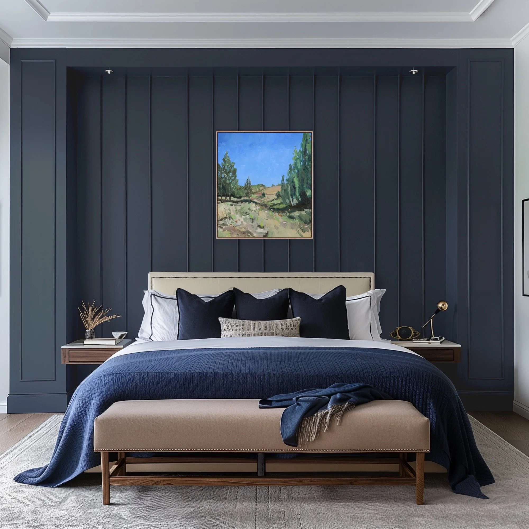 Shop original oil paintings by Australian landscape artists Leisl Baker, The Corner Store Gallery.