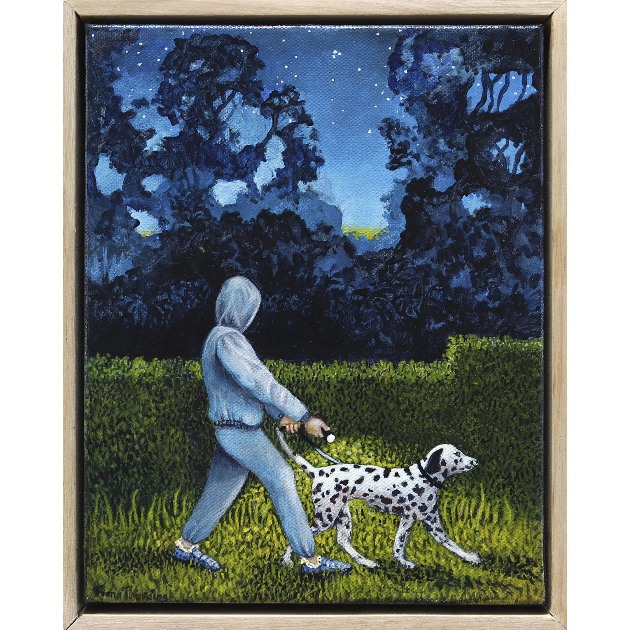 Fiona Thorning - Dog Walker, 4am