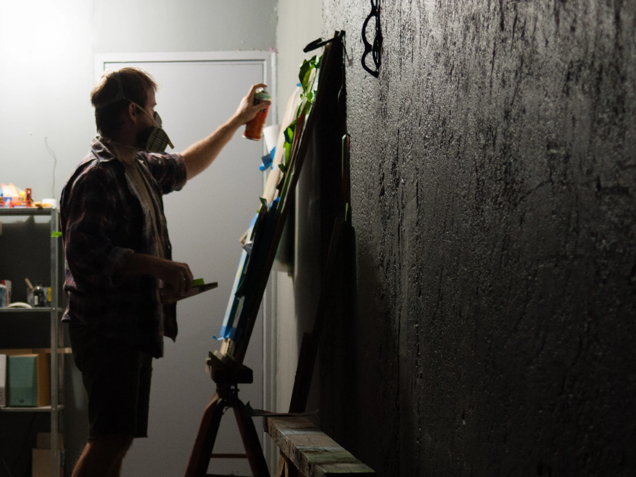 Studio shoot with Ben Foster