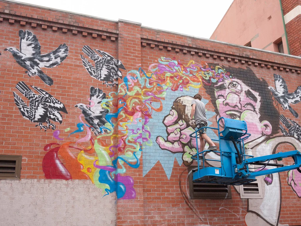 A Past and Future Artist Collaboration