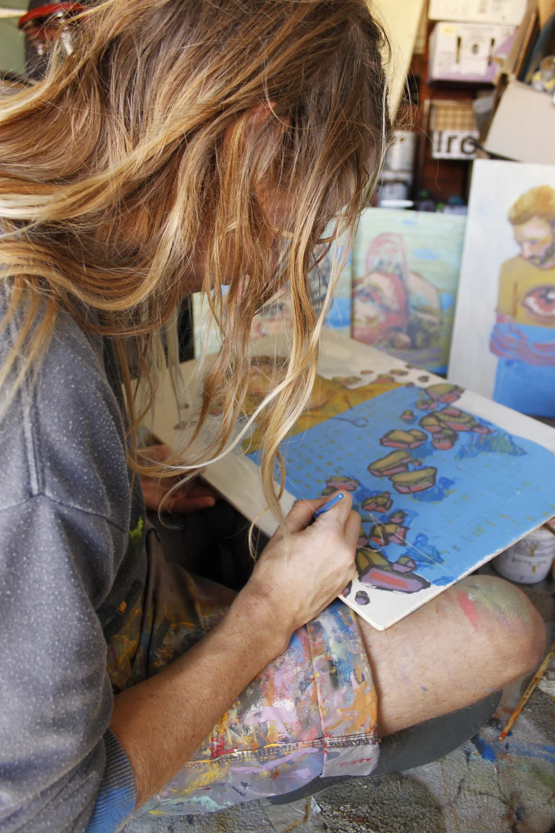 Studio Visit with Alex Ball (Umpel)