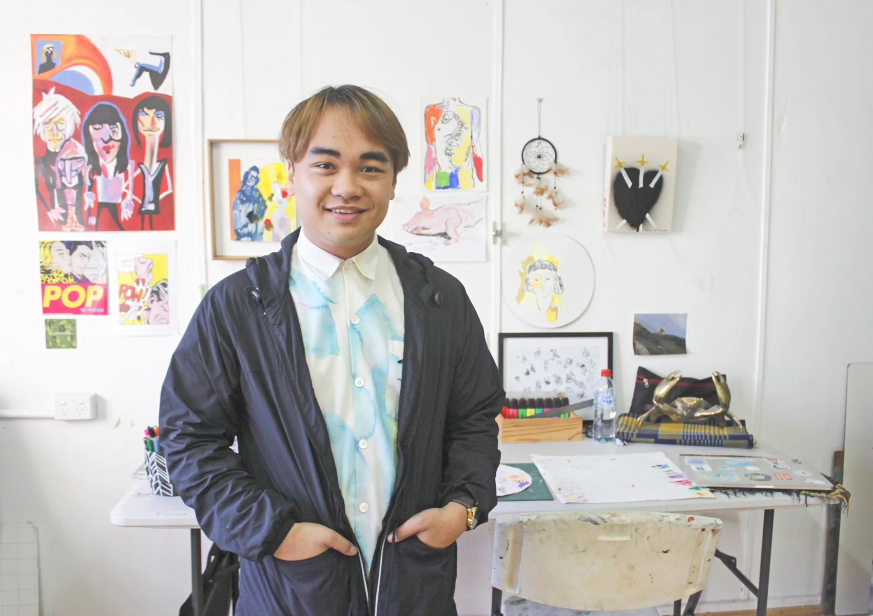 Studio Visit with Kieth Yap