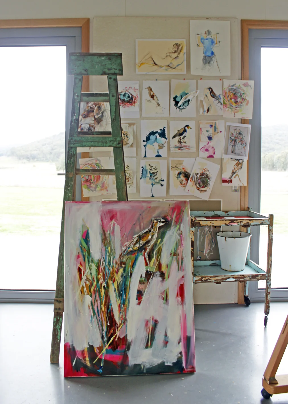 Studio Visit with Catherine Stewart