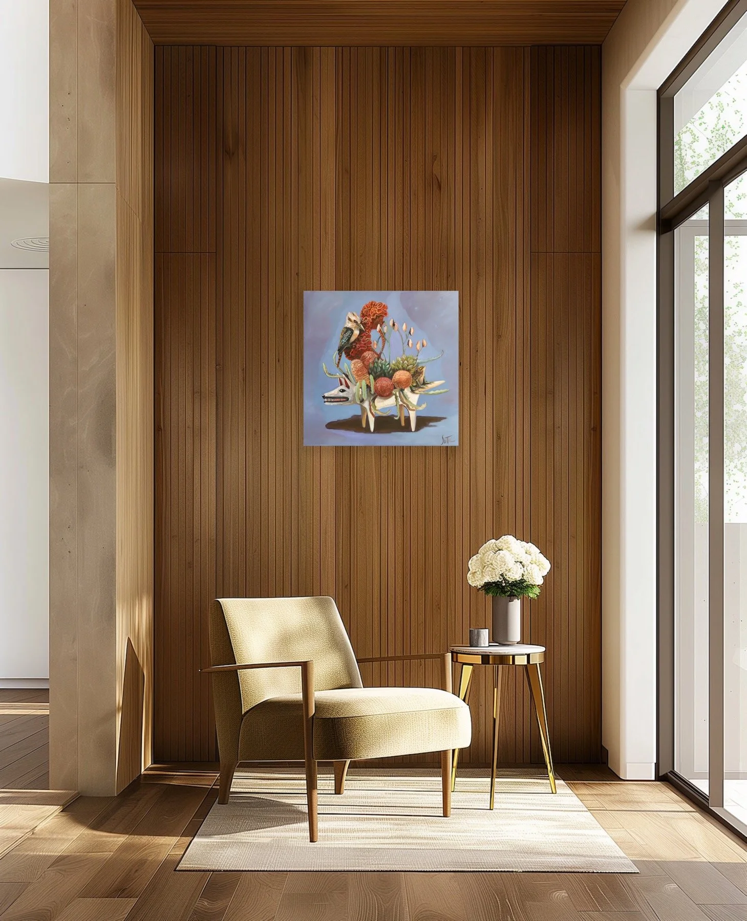 Sam Suttie, Australian Art, Shop Original Art Online, Still Life, Floral Art, Unique Art, The Corner Store Gallery.