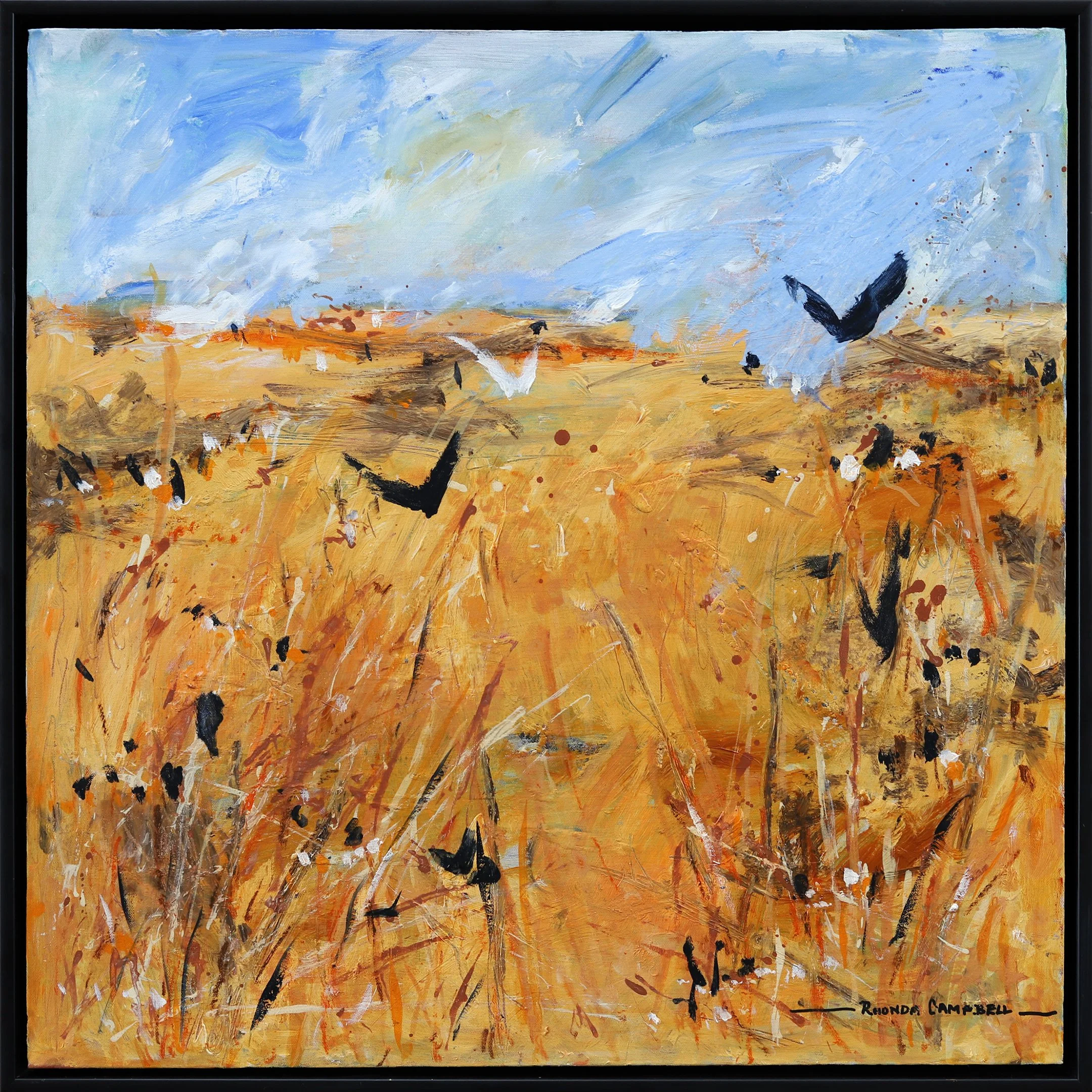 Rhonda Campbell, Australian Art, Abstract Landscape Painting, Shop Original Australian Art Online, The Corner Store Gallery.