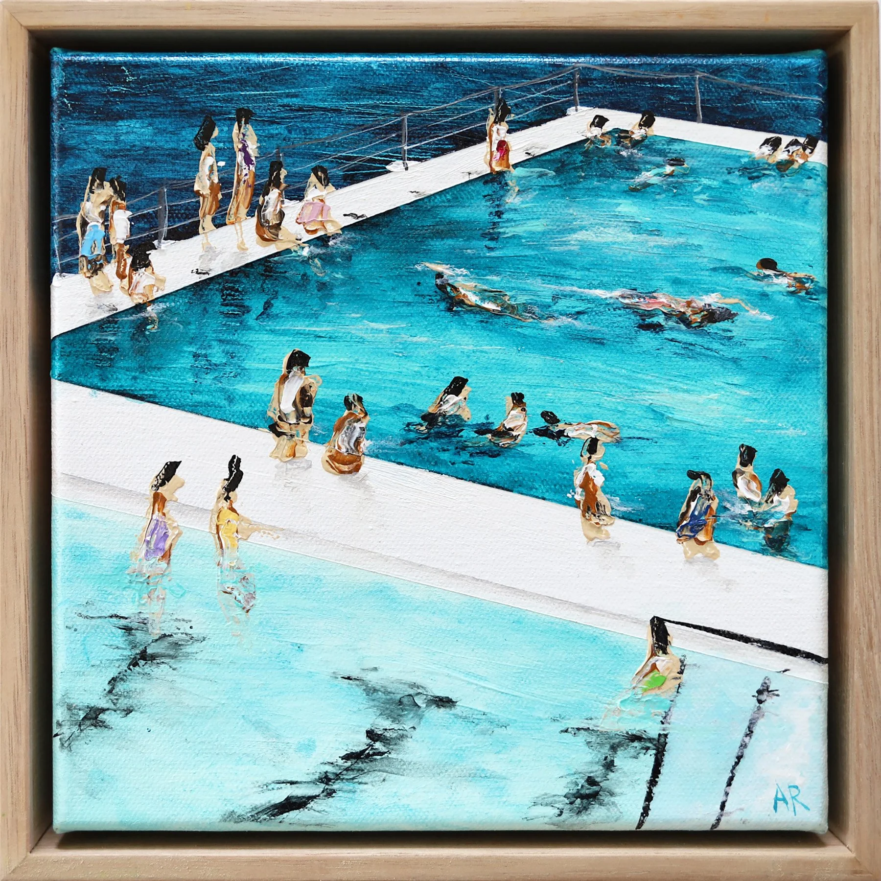 Amy Raymond - Three Tone Pool Day