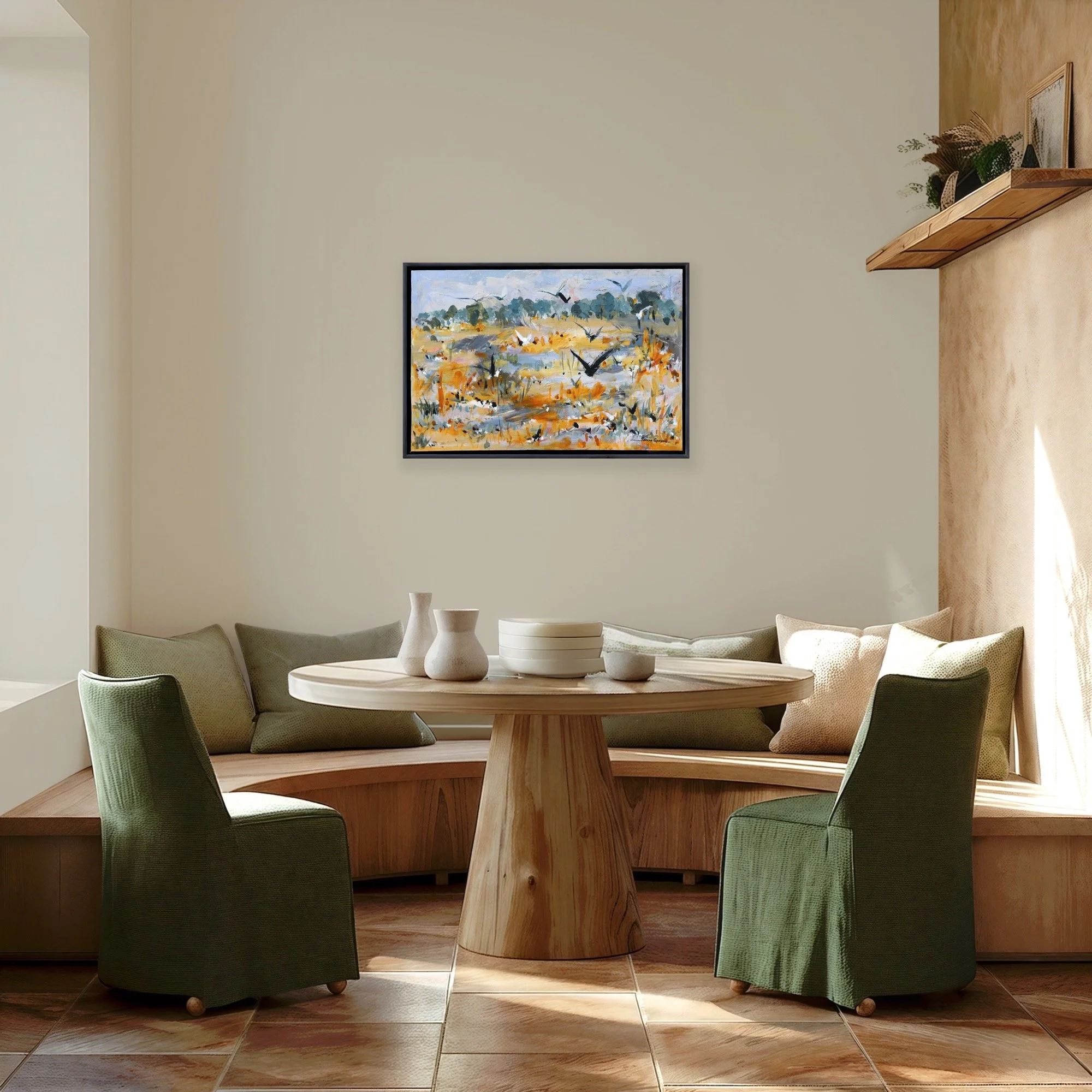 Rhonda Campbell, Australian Art, Abstract Landscape Painting, Shop Original Australian Art Online, The Corner Store Gallery.