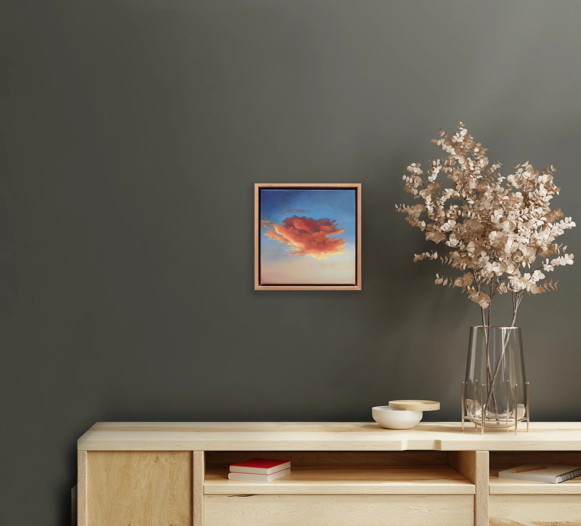 Jo Fernandez, oil painting, cloud painting, The Corner Store Gallery._0141.JPG
