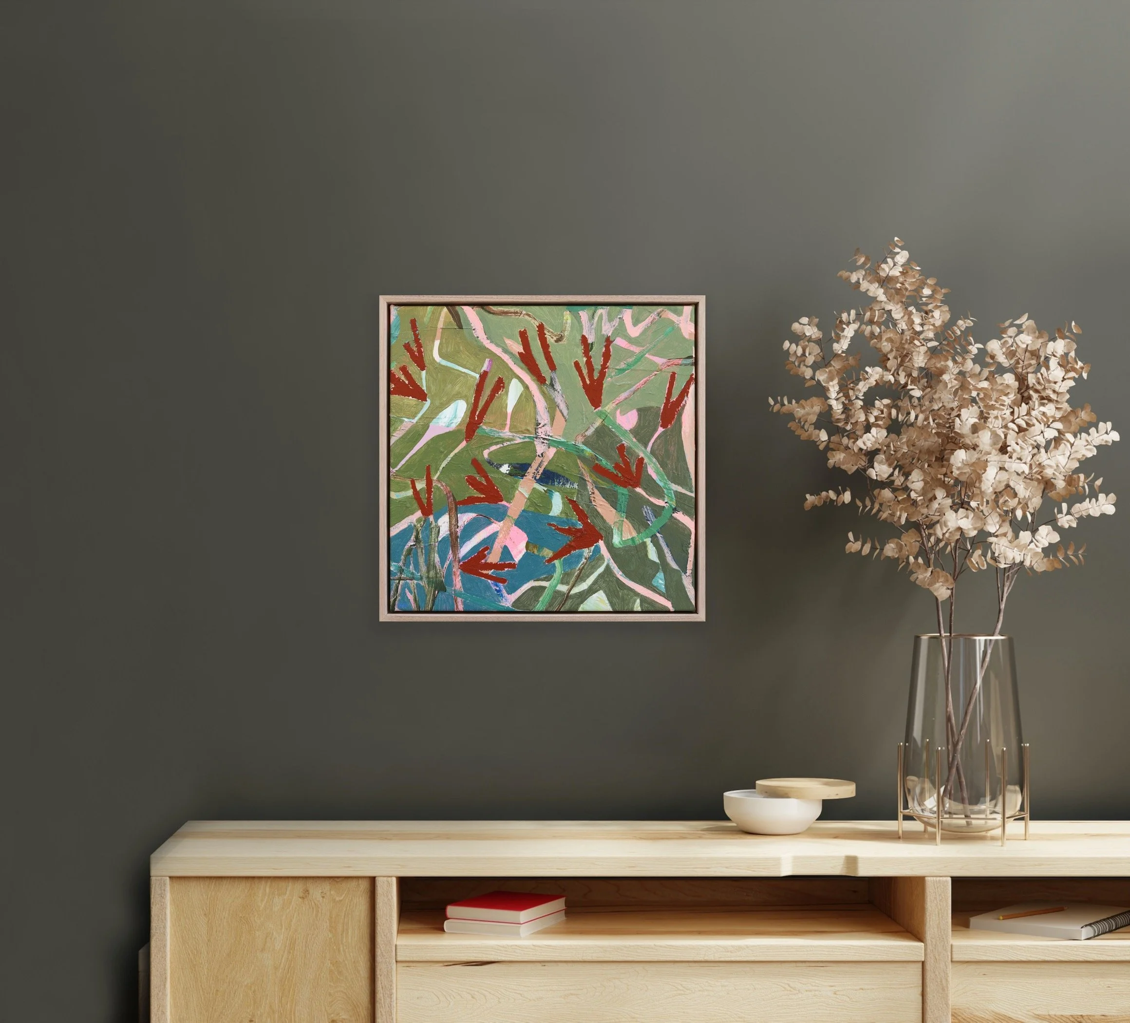 Chris de Hoog, Australian Abstract Art, Colourful Abstract Art, Shop Original Art Online, The Corner Store Gallery.