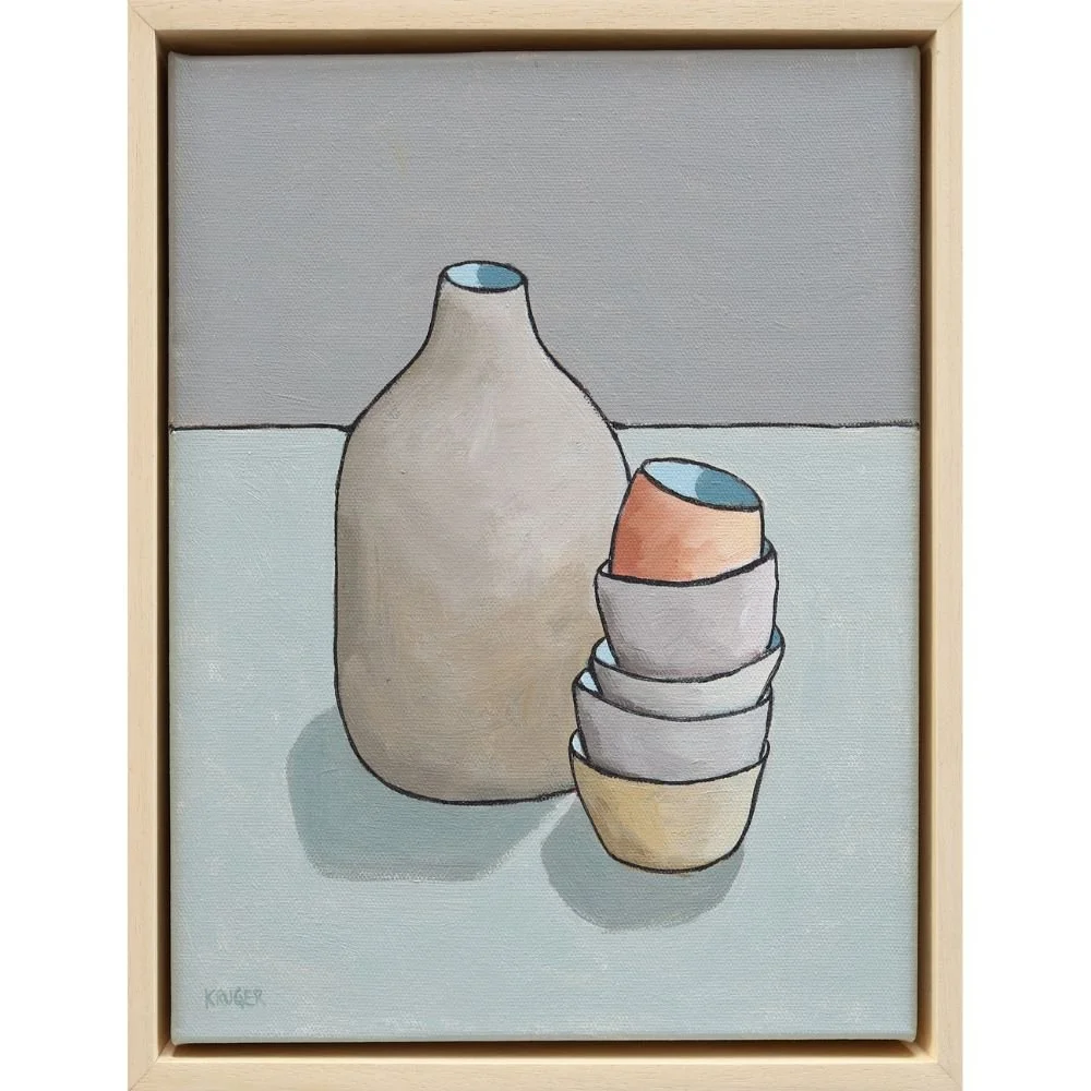 Linda Kruger - Bottle with Bowls