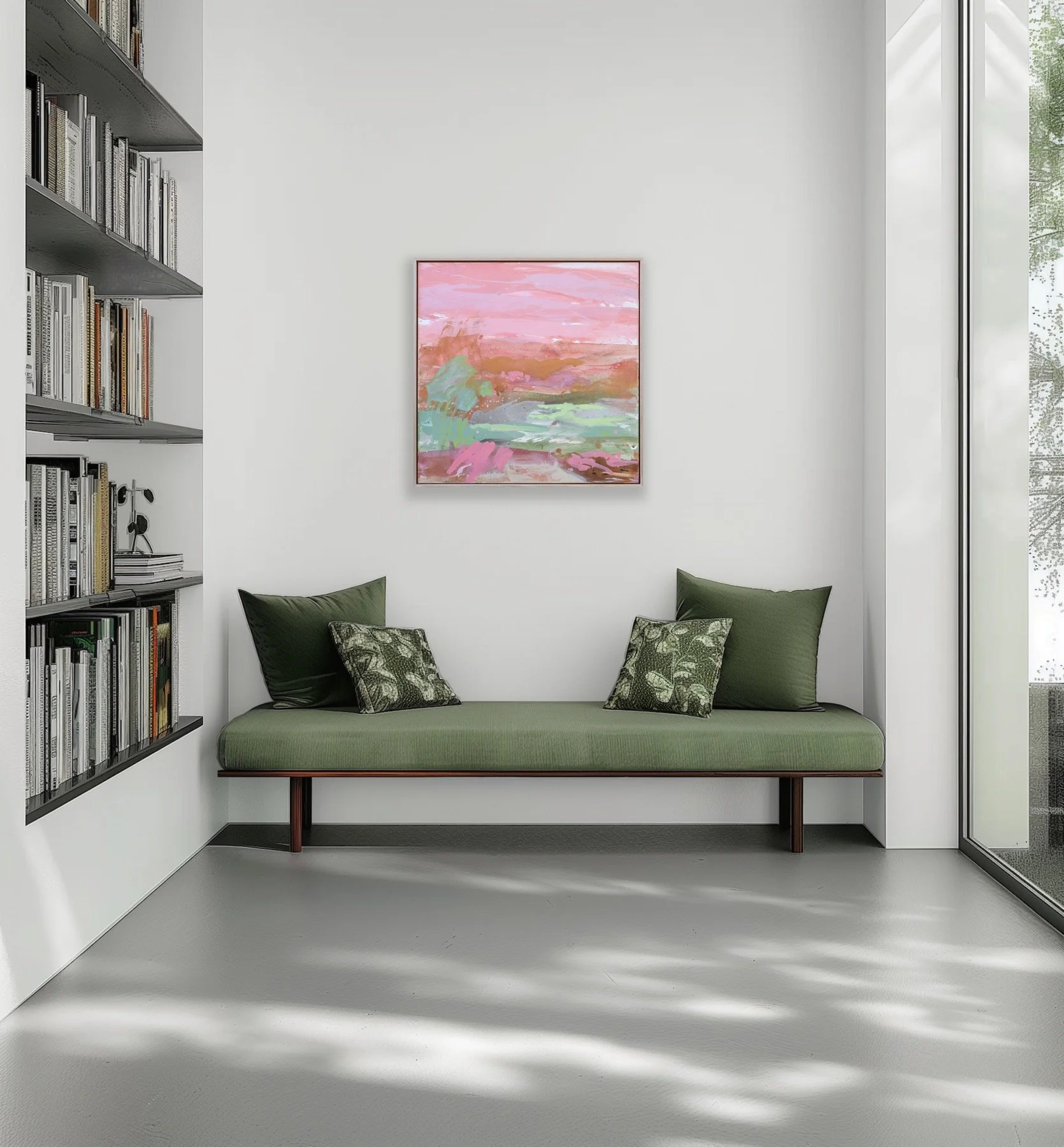 Larissa Blake abstract art, The Corner Store Gallery._2023.JPG
