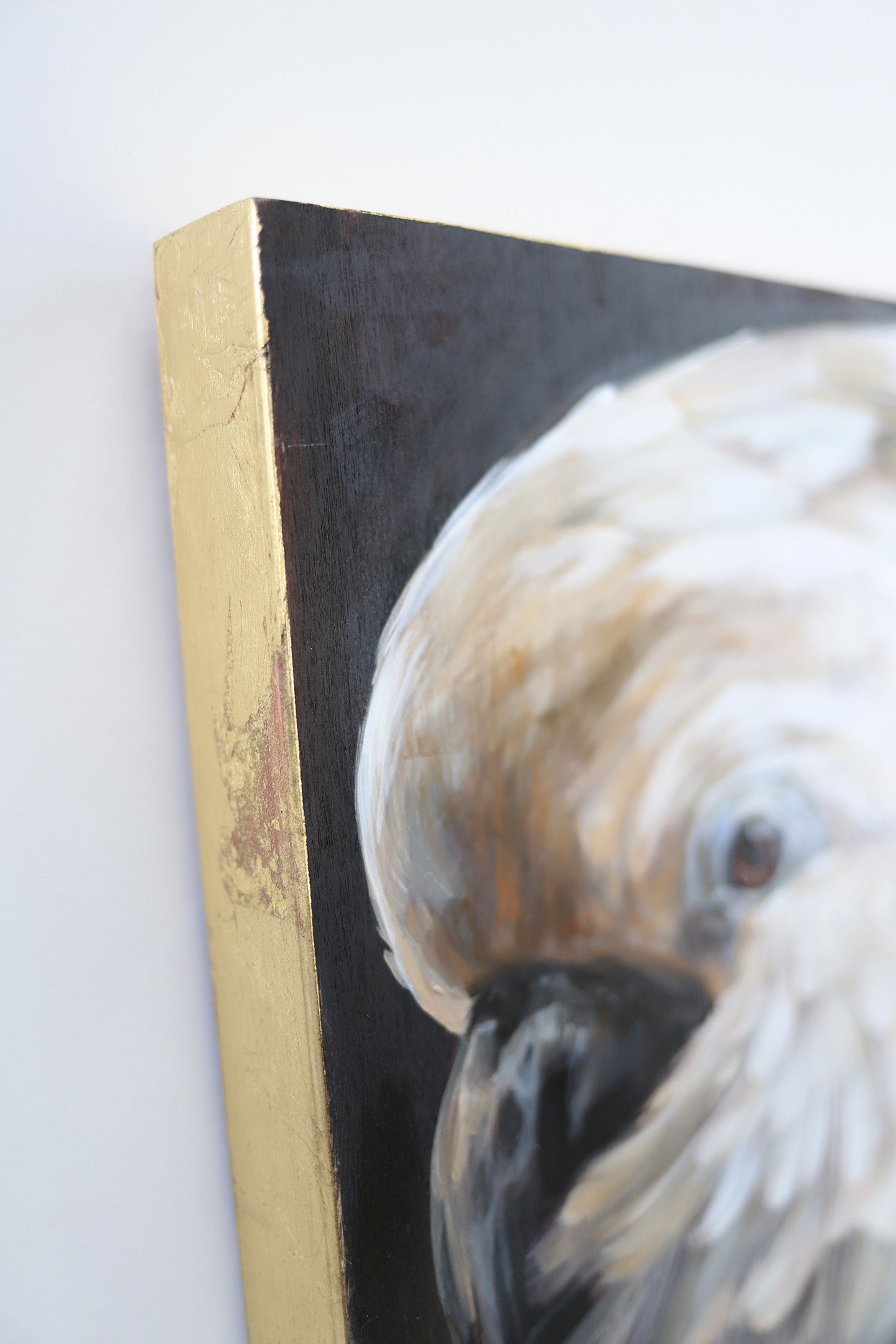 Marilou Palazon, Australian Art, Australian Birds, Cockatoo, Australiana, Modern Art, Art Online, The Corner Store Gallery.