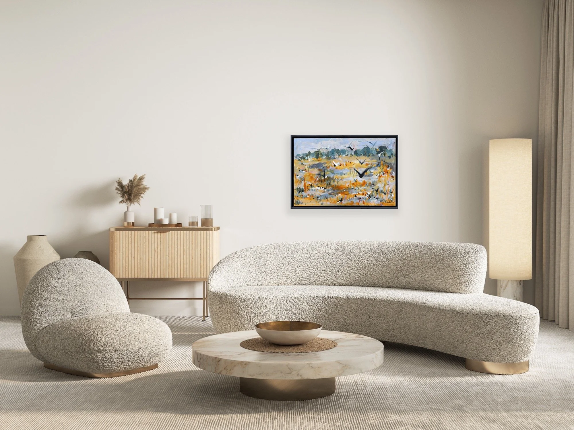 Rhonda Campbell, Australian Art, Abstract Landscape Painting, Shop Original Australian Art Online, The Corner Store Gallery.