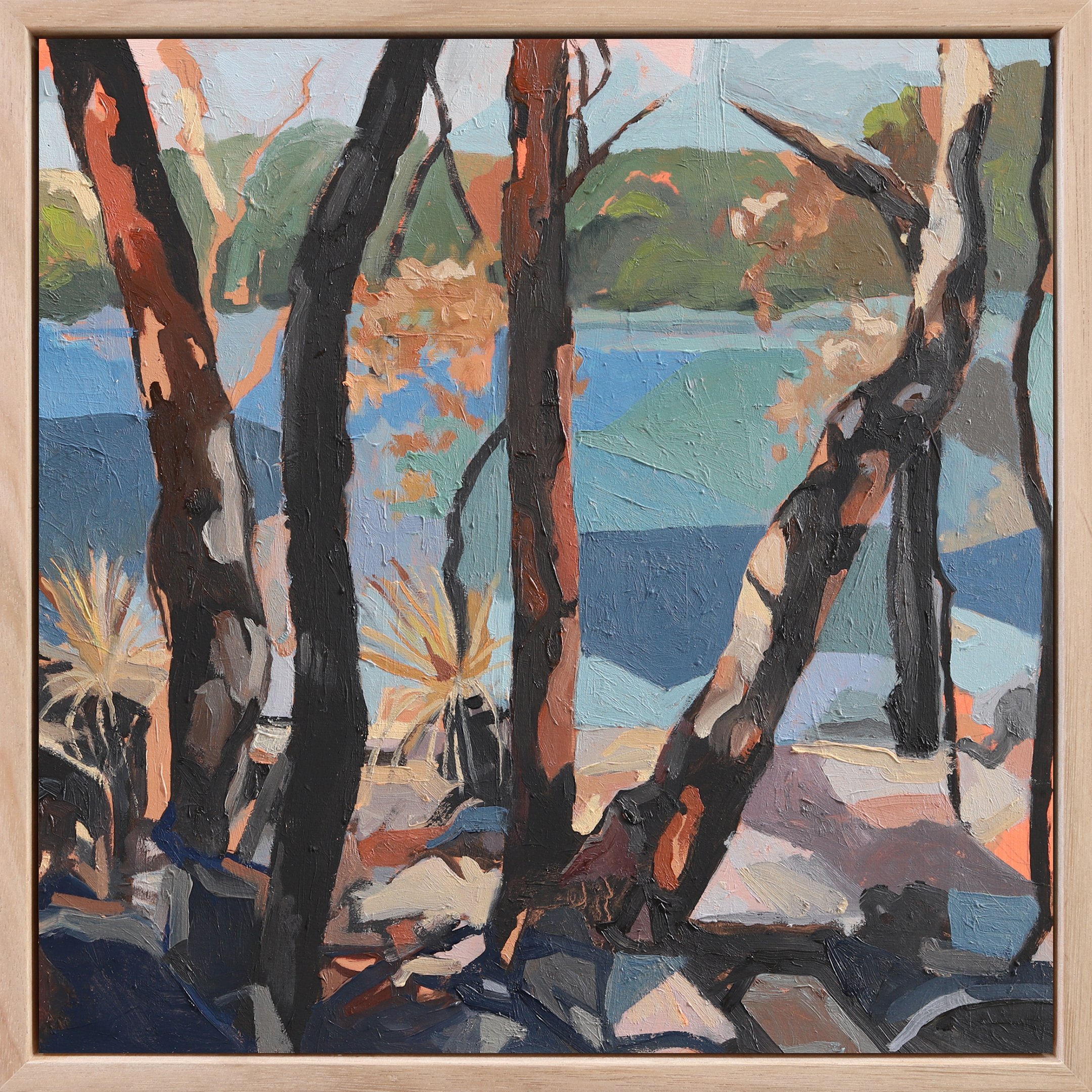 Ana Anderson, Australian Art, Abstract Landscape Painting, Shop Original Art Online, The Corner Store Gallery.