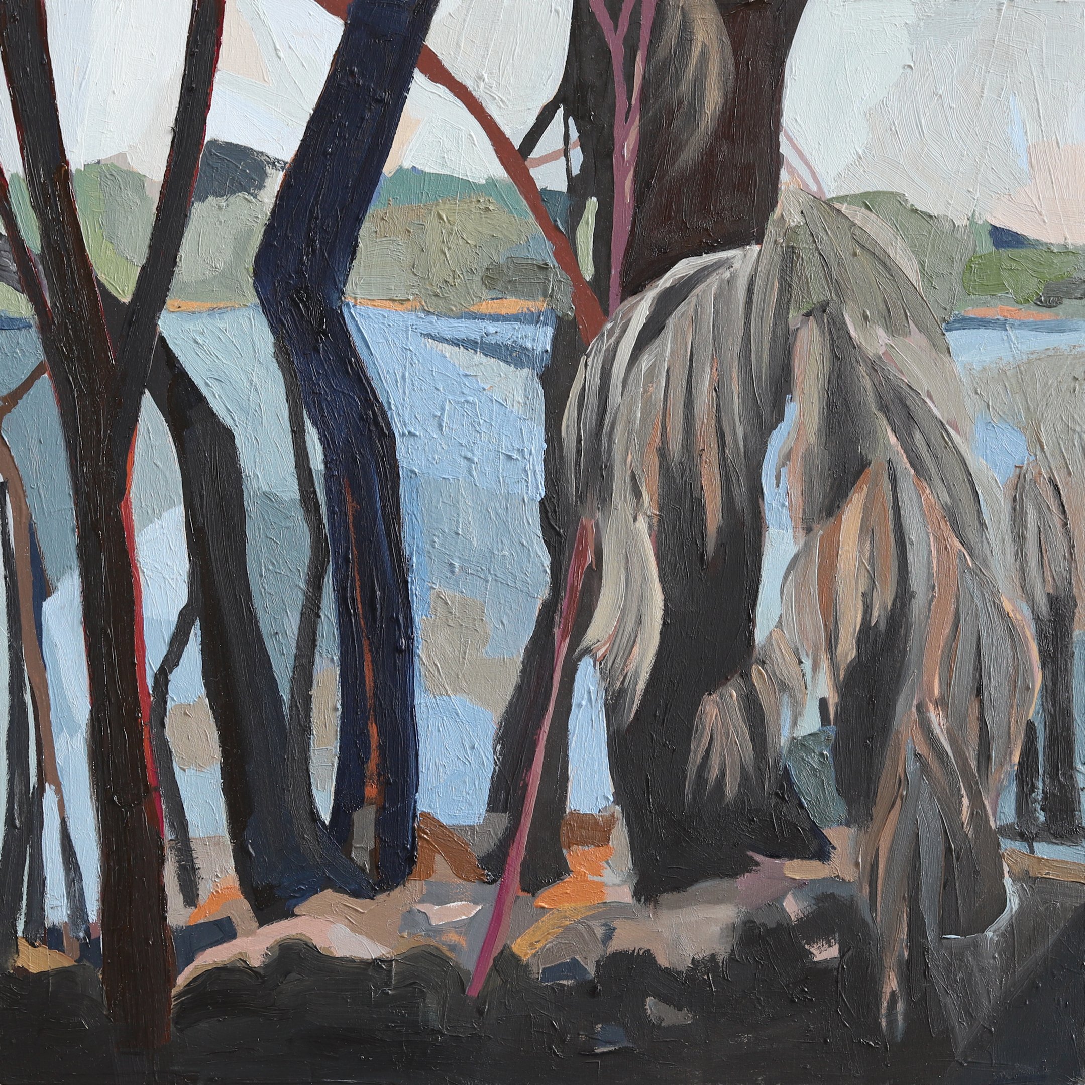 Ana Anderson, Australian Art, Abstract Landscape Painting, Shop Original Art Online, The Corner Store Gallery.