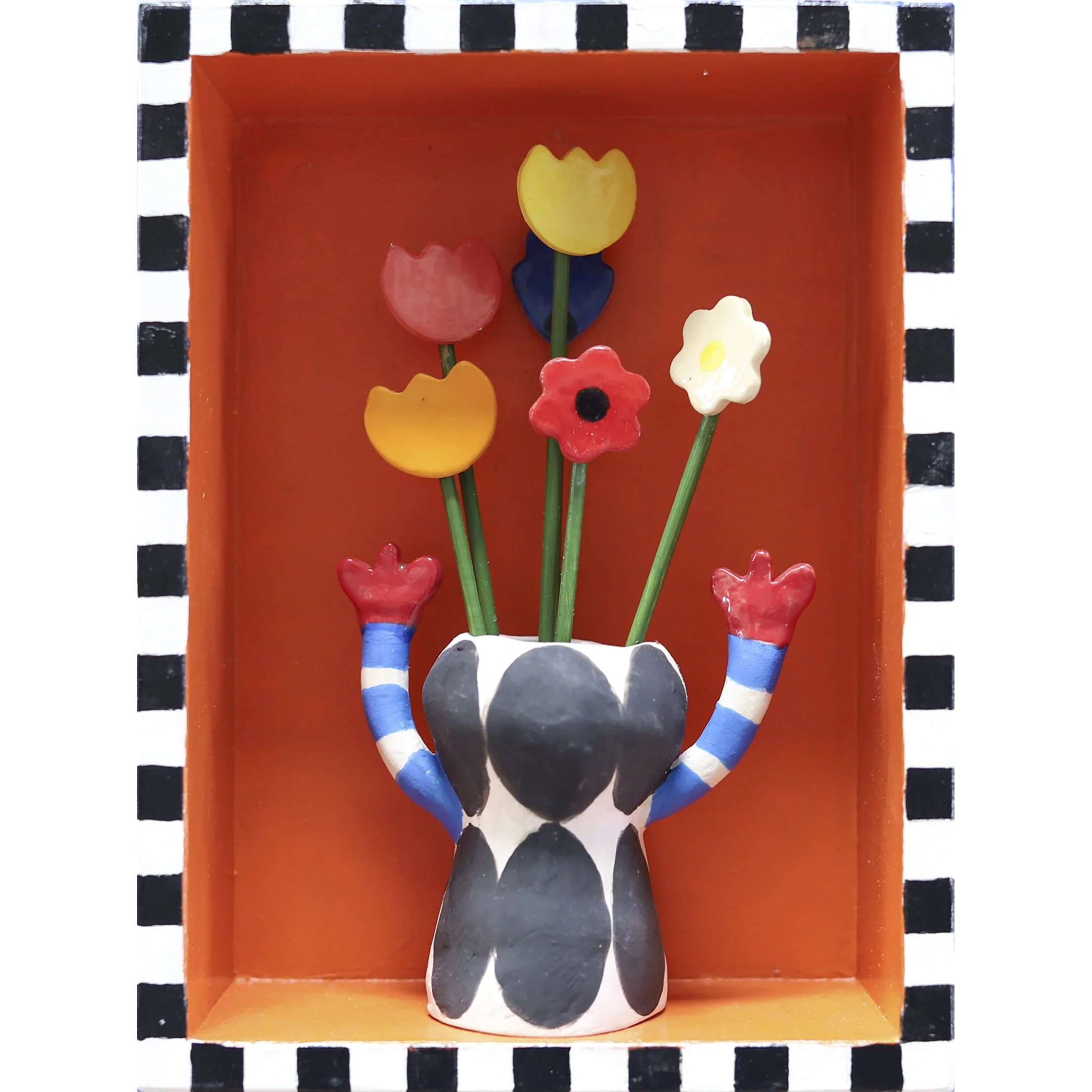 Susan Buret - Self Portrait: The Artist in Her Garden