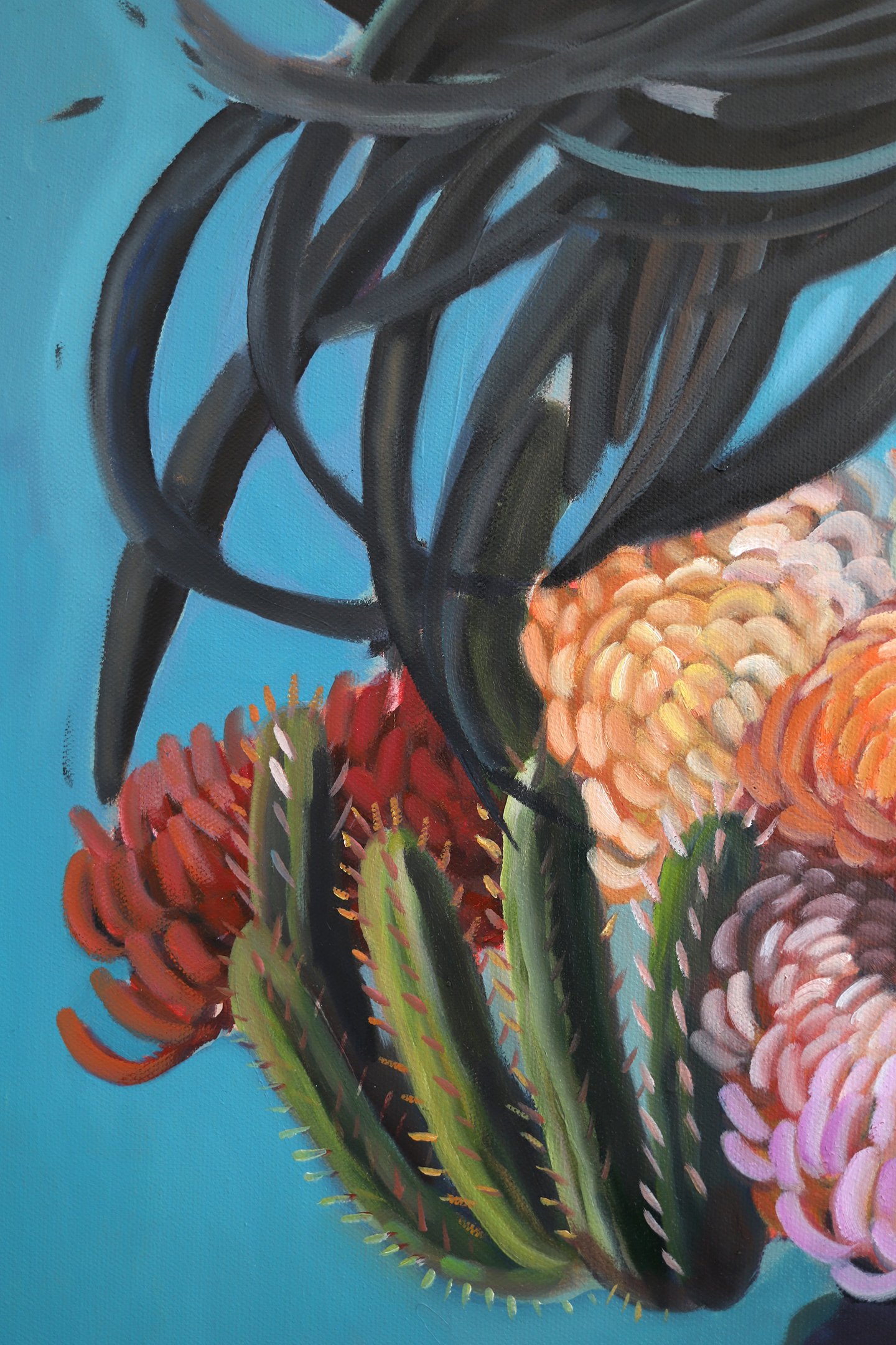 Sam Suttie, Australian Art, Shop Original Art Online, Still Life, Floral Art, Unique Art, The Corner Store Gallery.