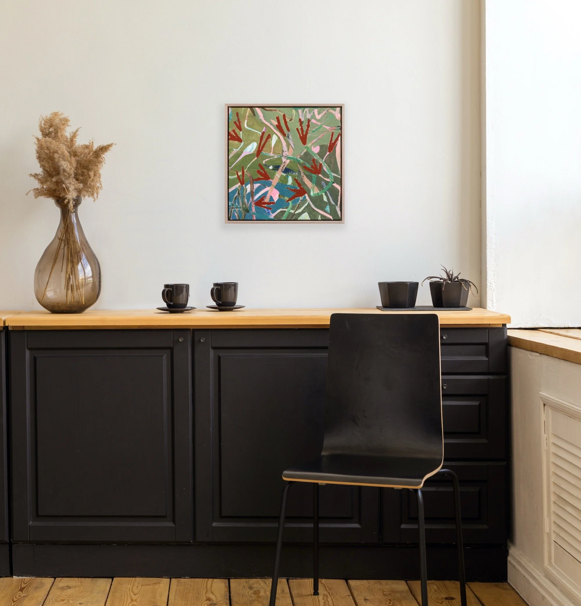 Chris de Hoog, Australian Abstract Art, Colourful Abstract Art, Shop Original Art Online, The Corner Store Gallery.