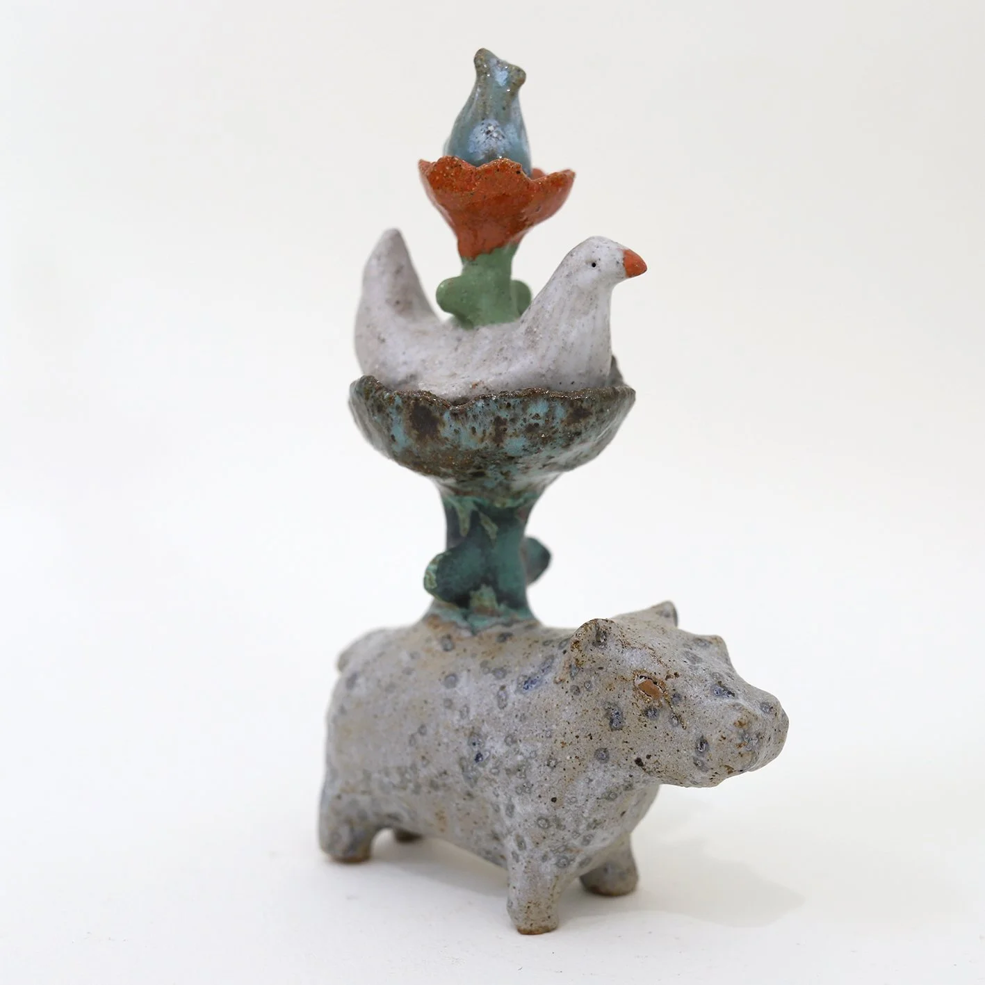 Phoebe Turner - Hippo Flower Bird Mouse