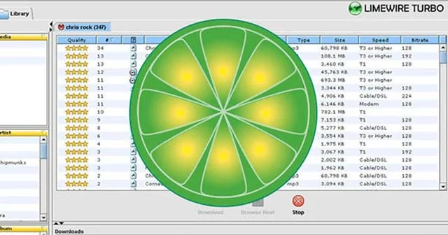 Limewire - Not who we wanted to be associated with