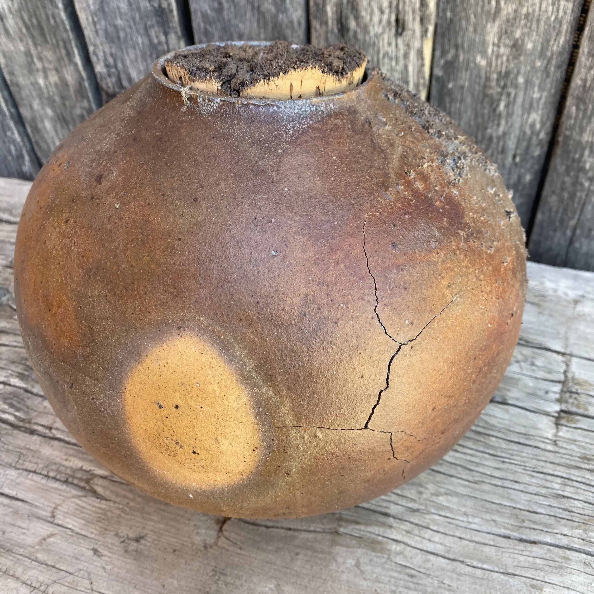 Large Crust Ash Orb Vase 2.JPG