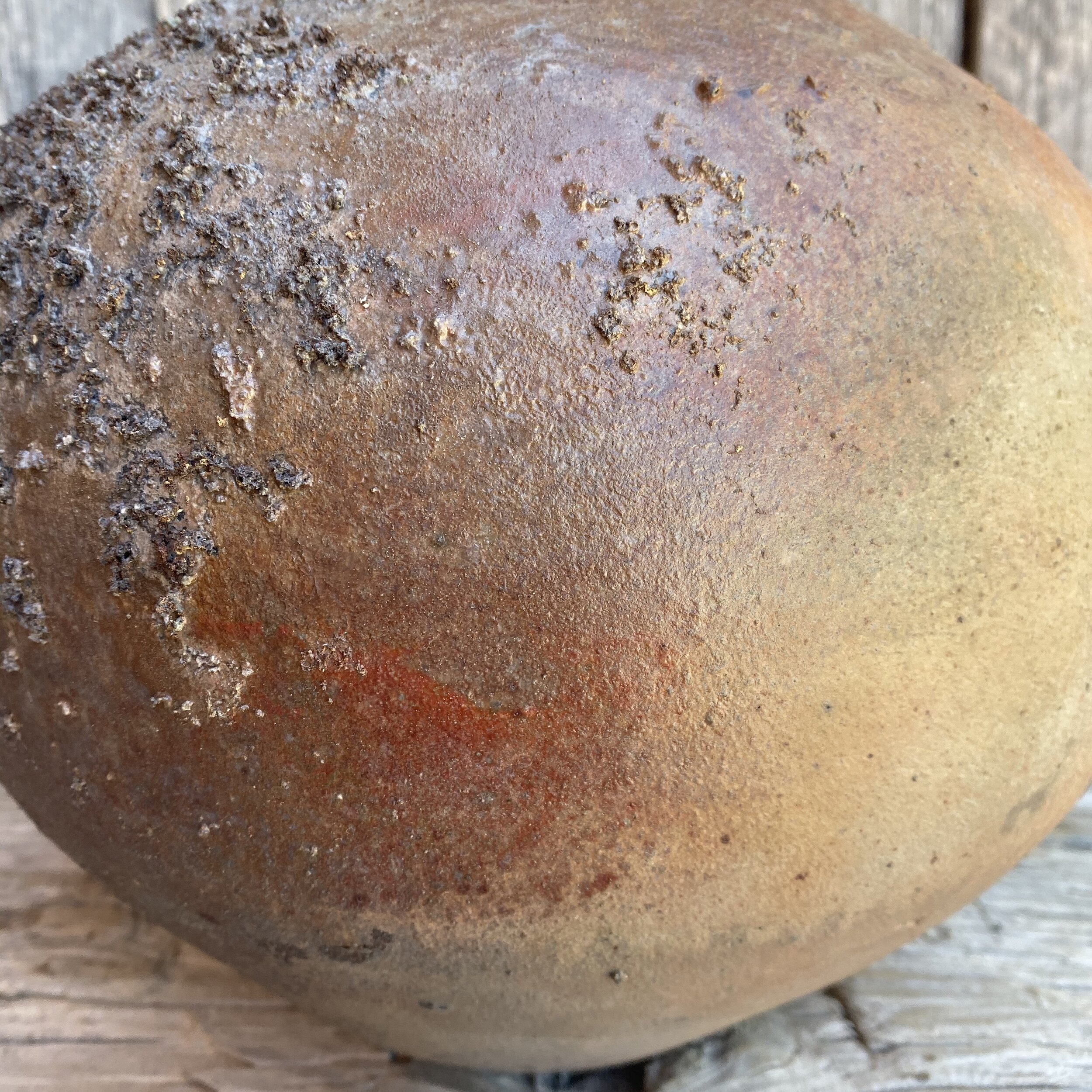 Large Crust Ash Orb Vase 3.JPG