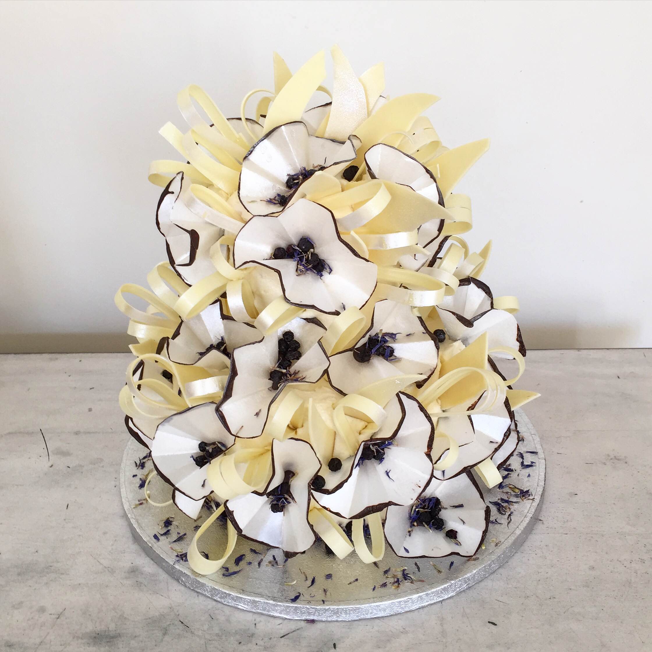 'In Bloom' wedding cake
