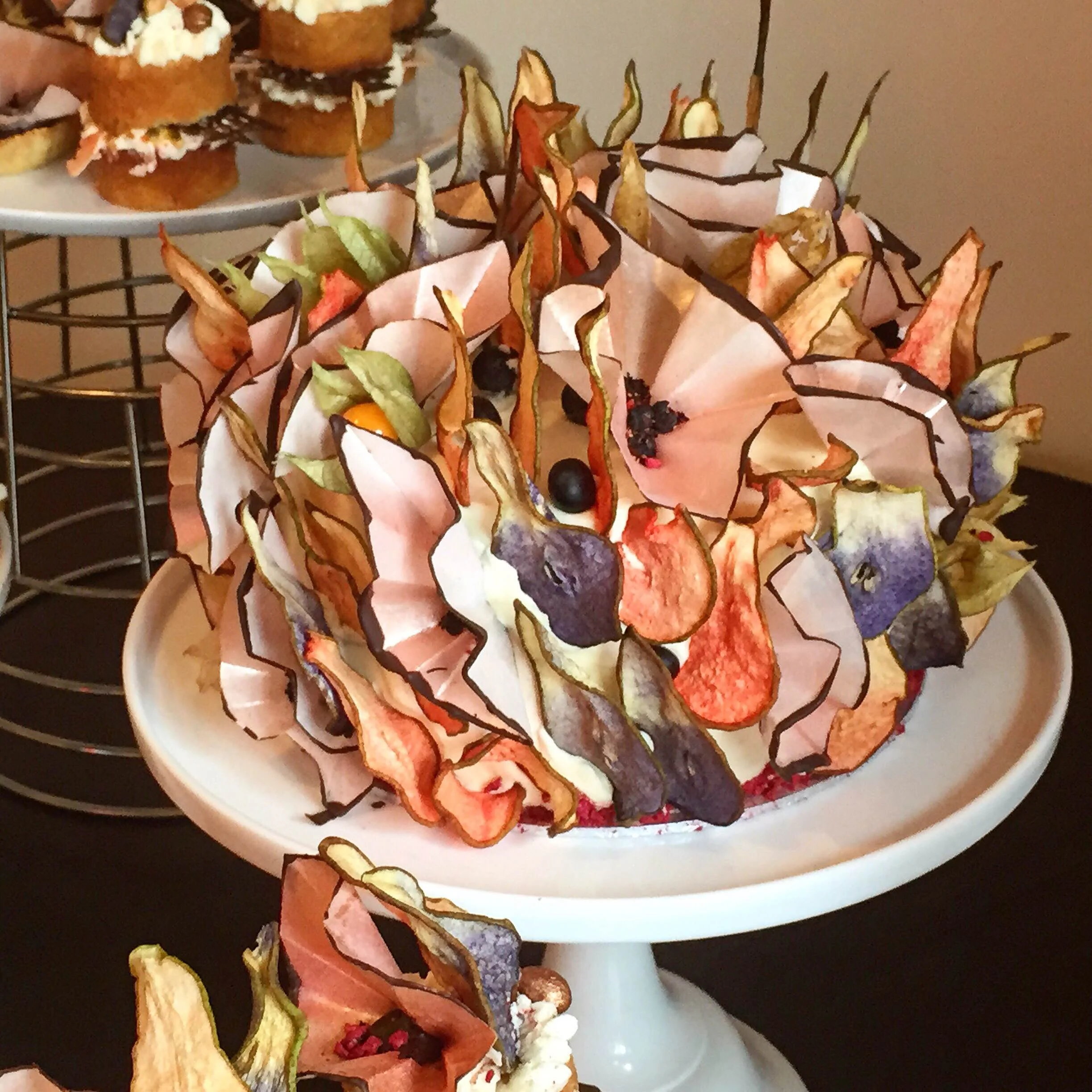 James Martin's Home Comforts - wedding cake by The Bakemonger