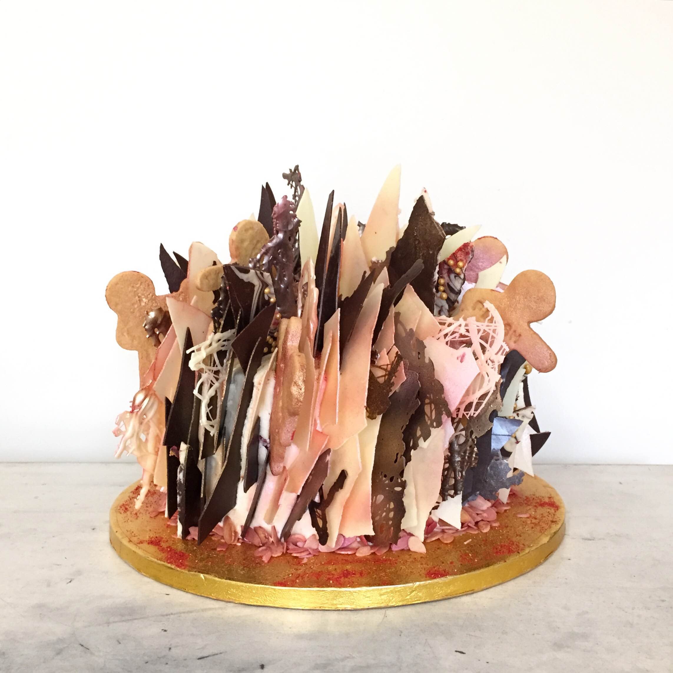 Flash Dance Birthday Cake Sculpture