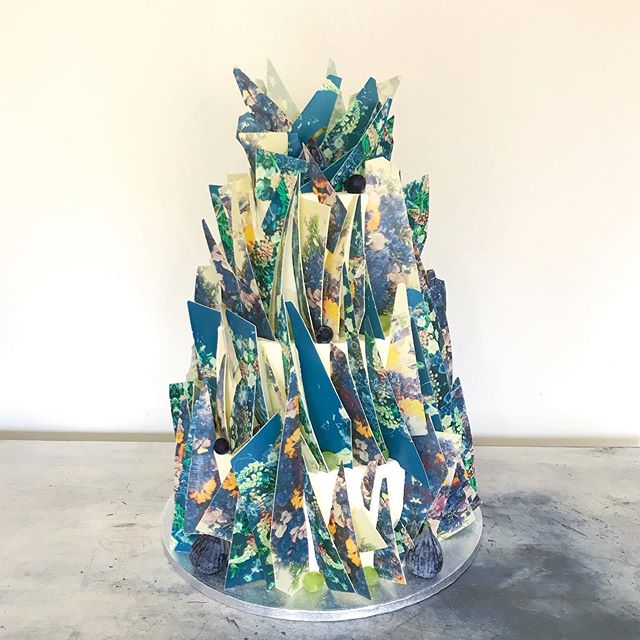 🔸🔹🌿&rsquo;Spring Shards&rsquo; 🌱🔷 created for one of my oldest bestest buddies @lucyannjames in March earlier this year.  I know we are moving in to autumn and not in to Spring (!!) but I have been a little quiet on insta (thanks so much for fol