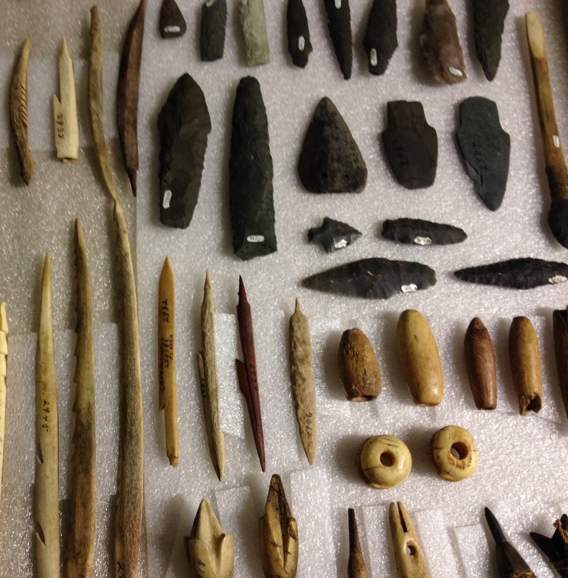 Selection of Inuit tools