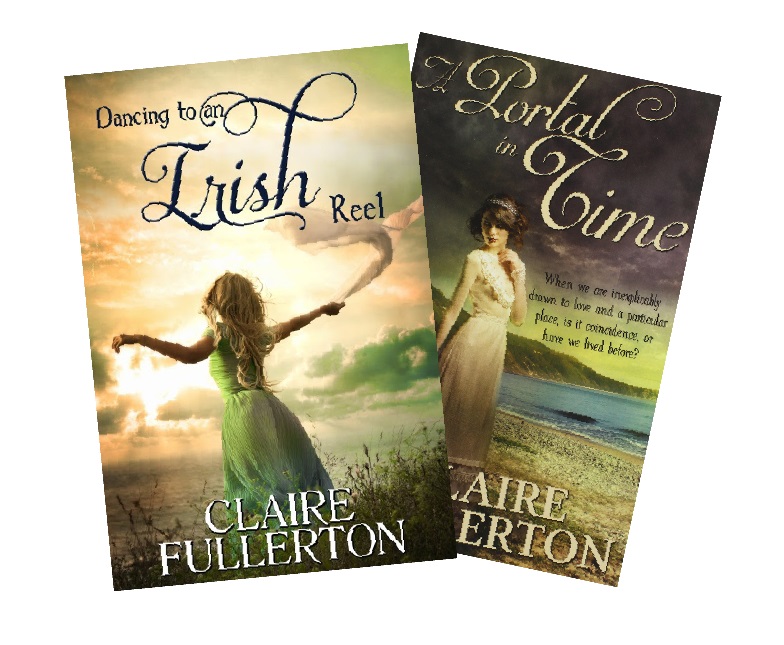 Claire Fullerton's books 'Dancing to an Irish Reel' and 'A Portal in Time' were published in 2013 and 2015 by Vinspire Publishing 