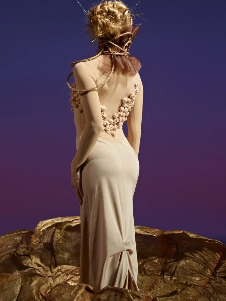 S-Curve Apparel & Design "Quintessence Collection", 2013. Model: Erica Felsch. Photo: David DeSilva