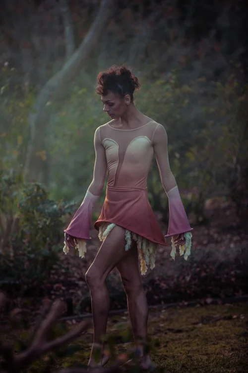 S-Curve Apparel & Design "Quintessence Collection", 2013. Model: Kara Wilkes. Photo: Quinn Wharton.