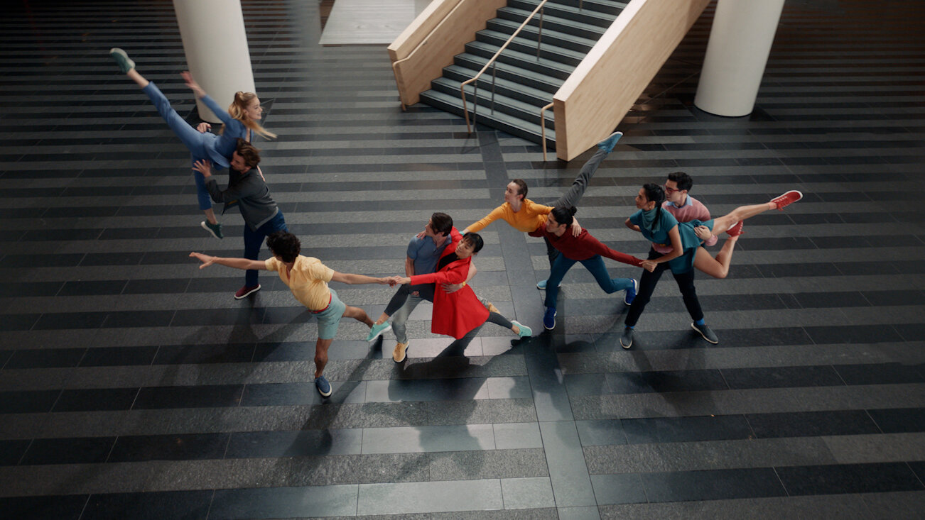 Myles Thatcher's "Colorforms", San Francisco Ballet, 2021. Photo: Ezra Hurwitz, film director