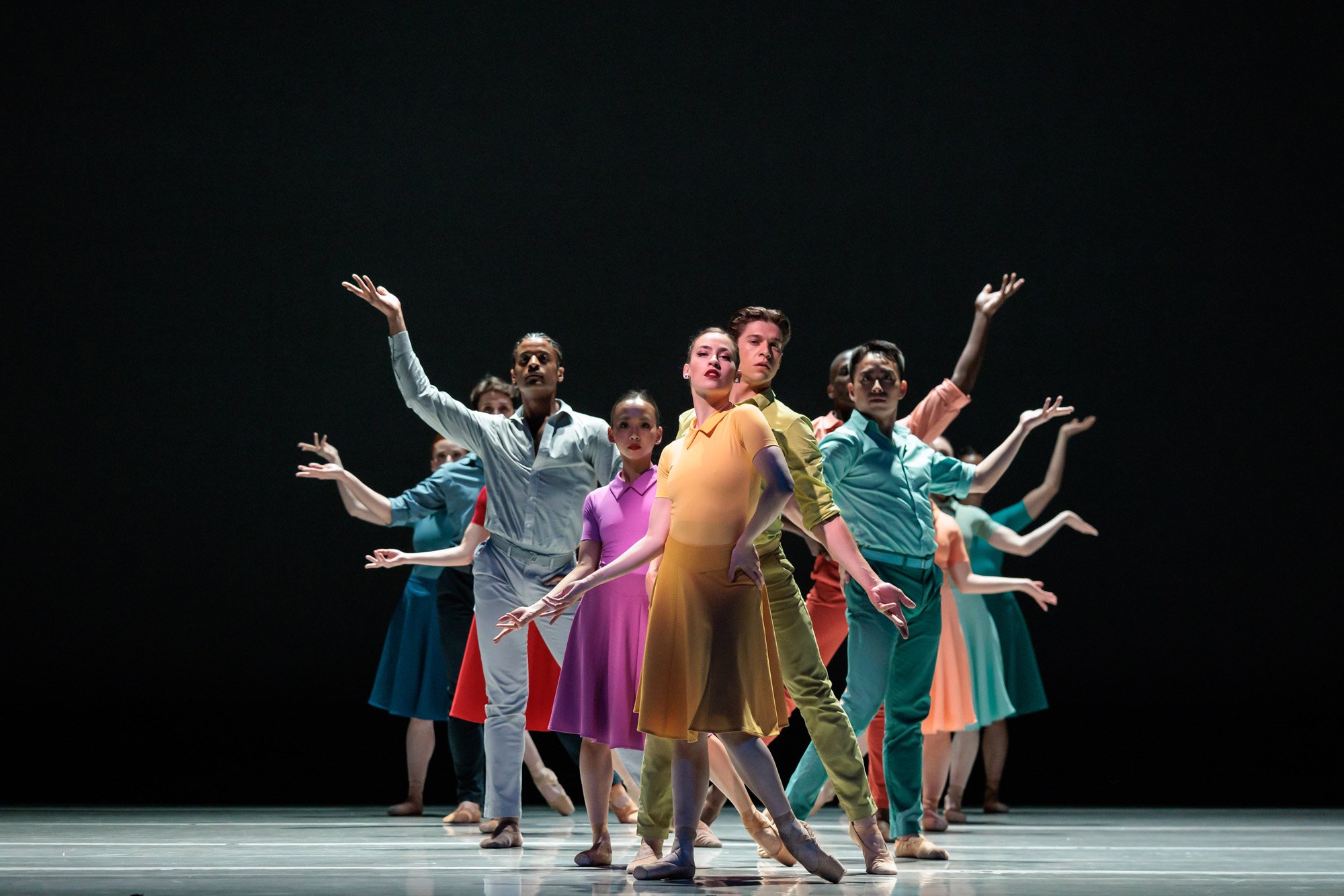 Smuin Ballet in Amy Seiwert’s “French Kiss”, April 2023 // © Chris Hardy