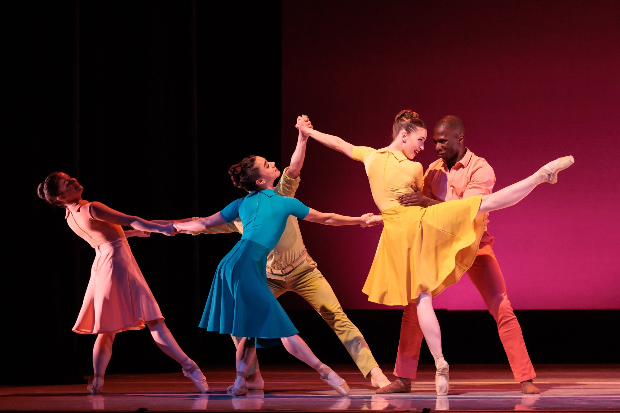 Smuin Ballet in Amy Seiwert’s “French Kiss”, April 2023 // © Chris Hardy