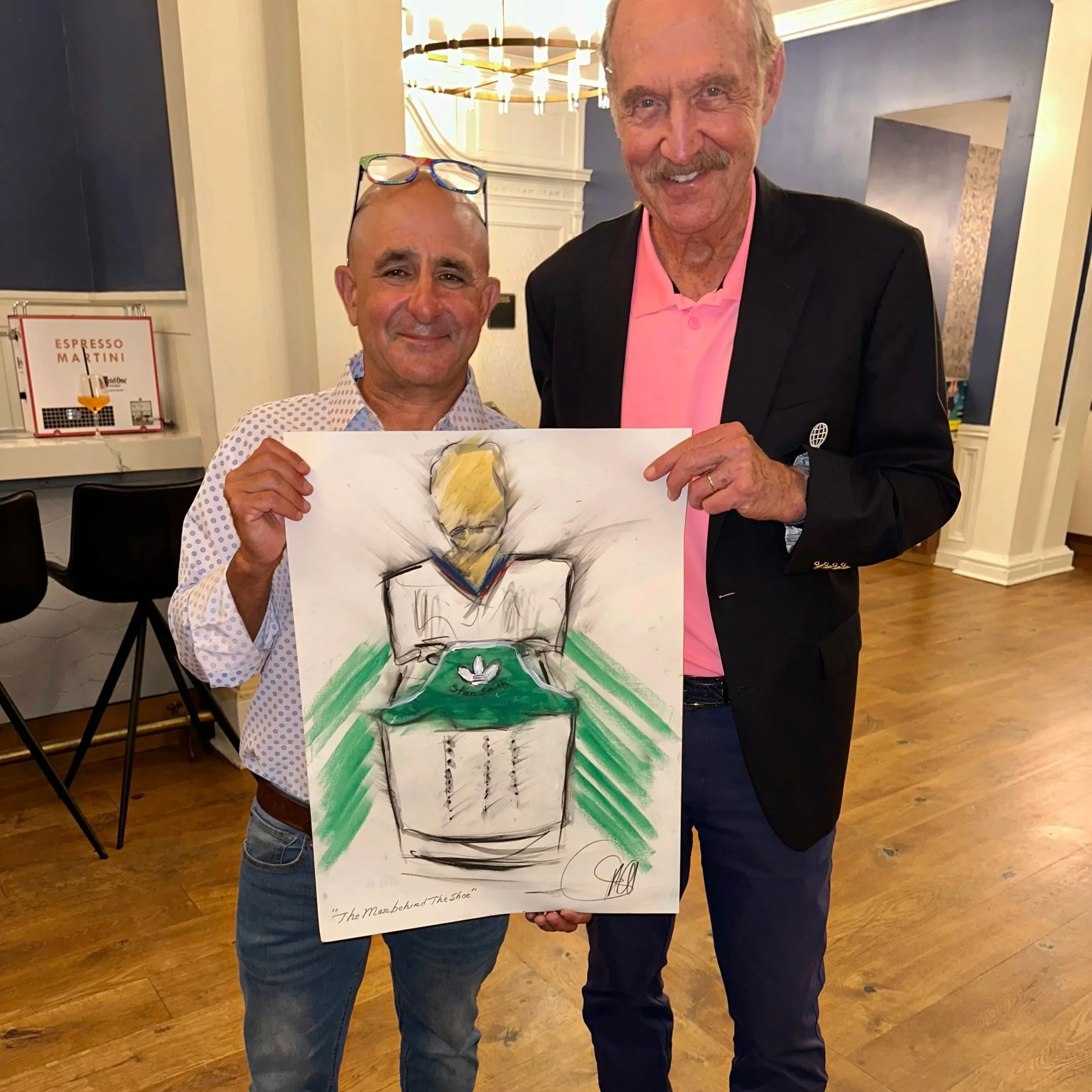 Stan Smith, Tennis Hall of Famer and the "Man behind the shoe"