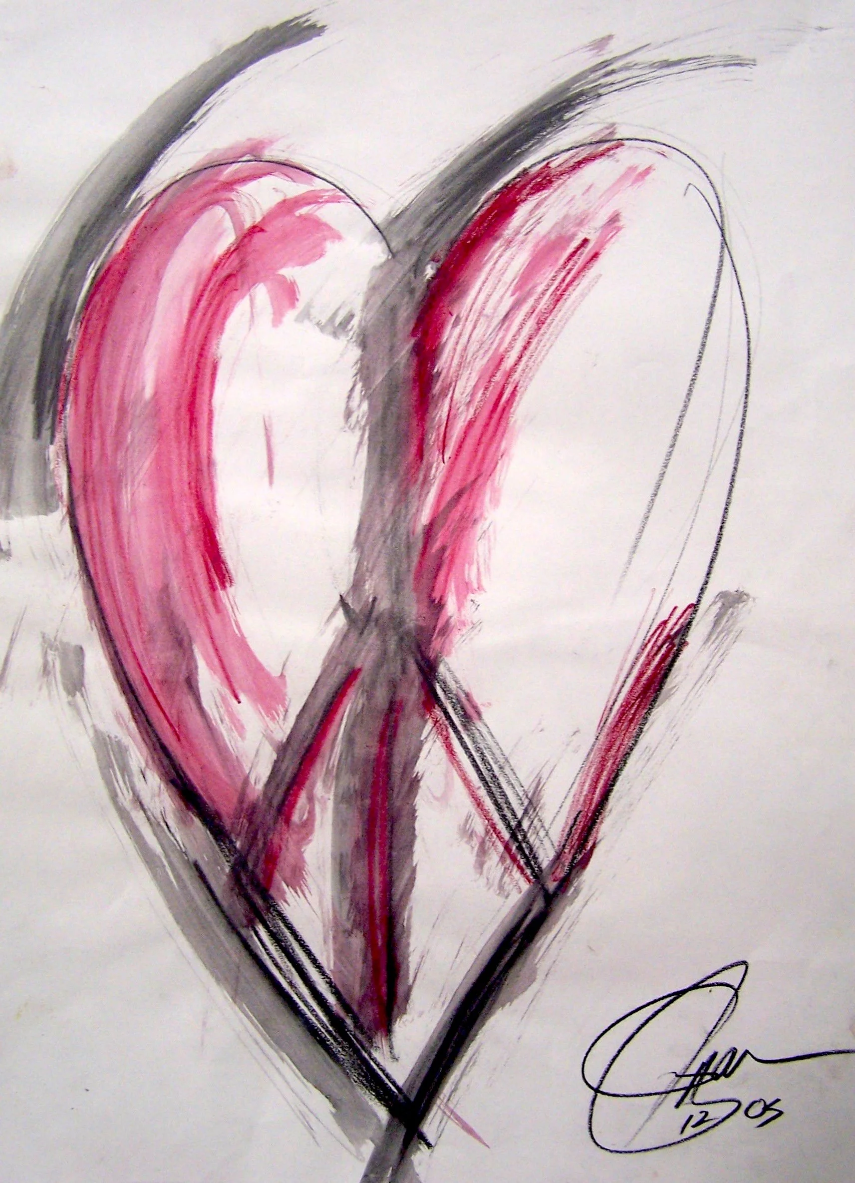 The Original PeaceLove drawing.