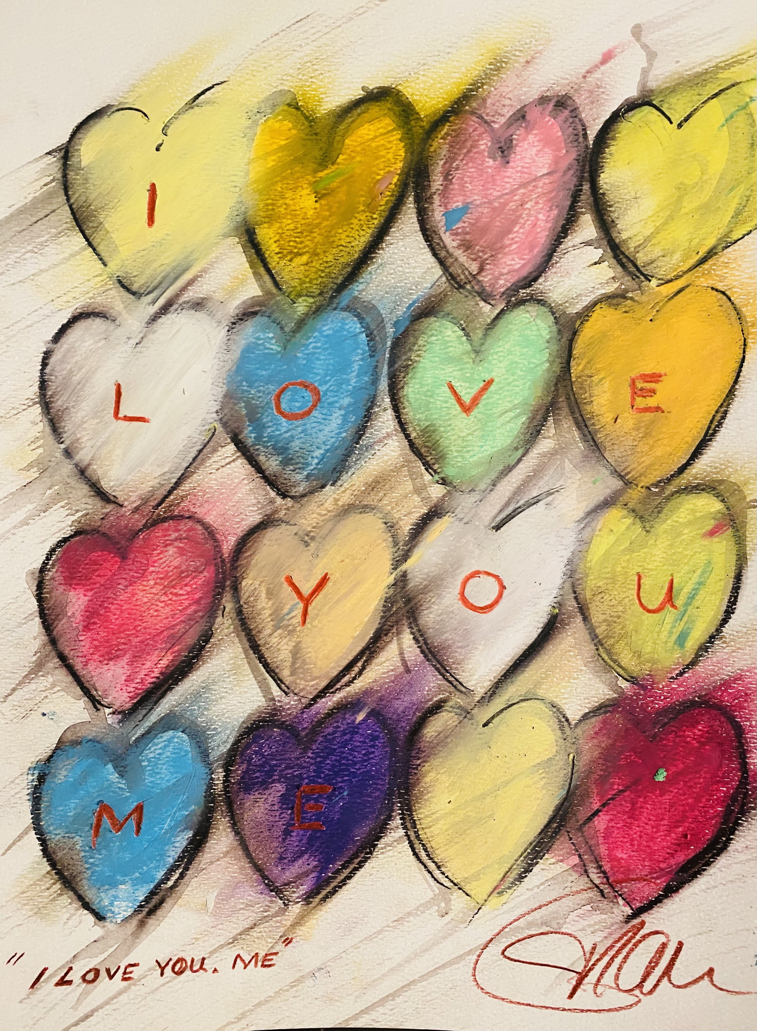 I LOVE YOU. ME.