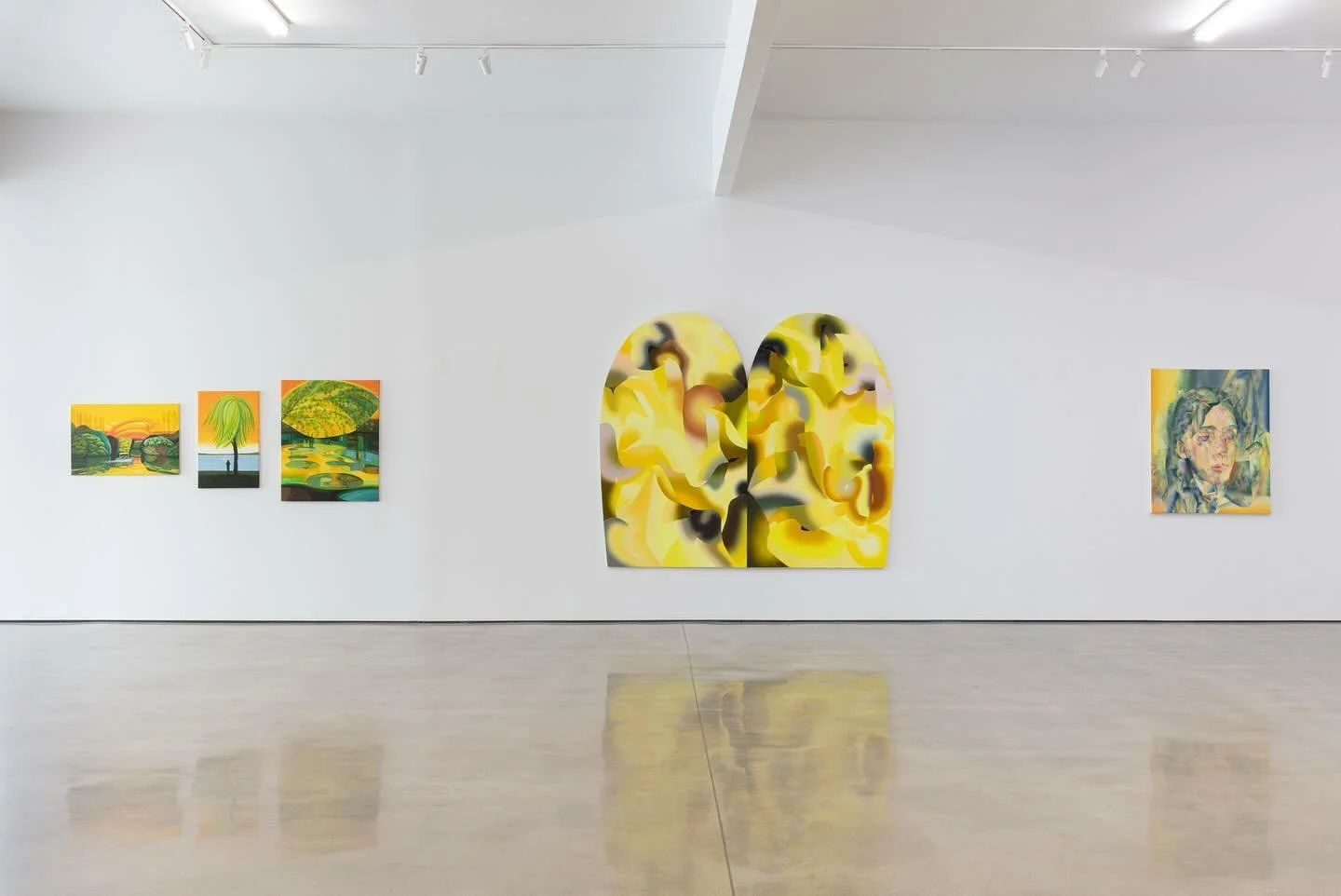 Grateful for a chance to show my 🌼favorite🌼 of the flowers out on the west coast. Touch Every Flower (Flies) is included in Soft Focus, a group show @theholenyc LA, curated by @jonkeebong ~ images courtesy of The Hole, photography by Don Lewis.