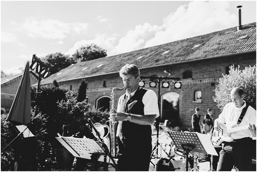 Band spielt auf Hochzeit 