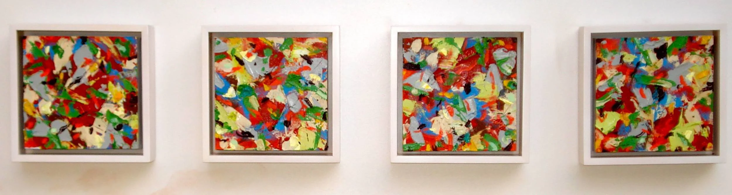 Quartet, 6" X 6" oil on panel (2012) Private collection