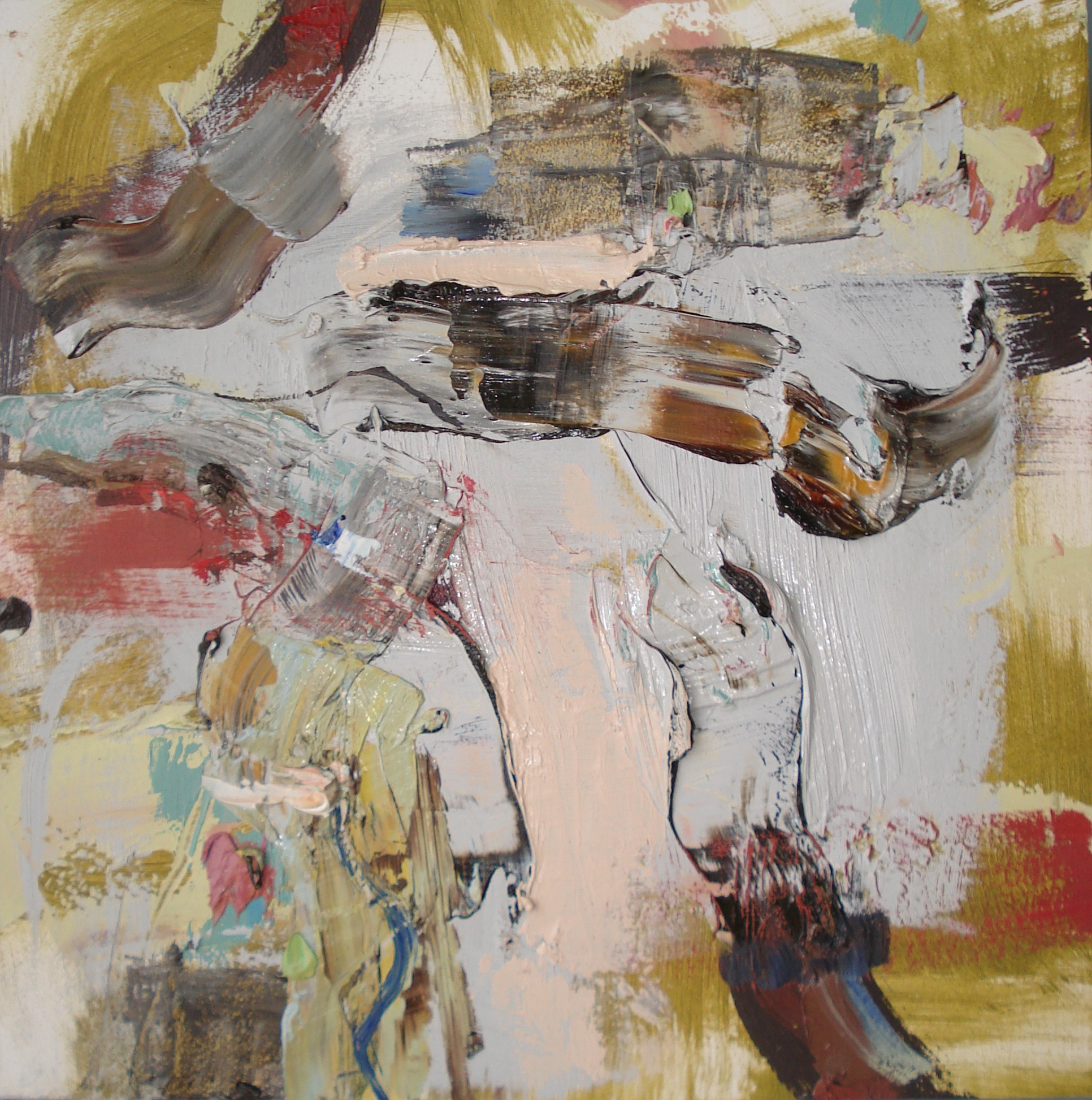 Small Panel Painting No.3 oil on panel, 12"H X 12"W (2014)