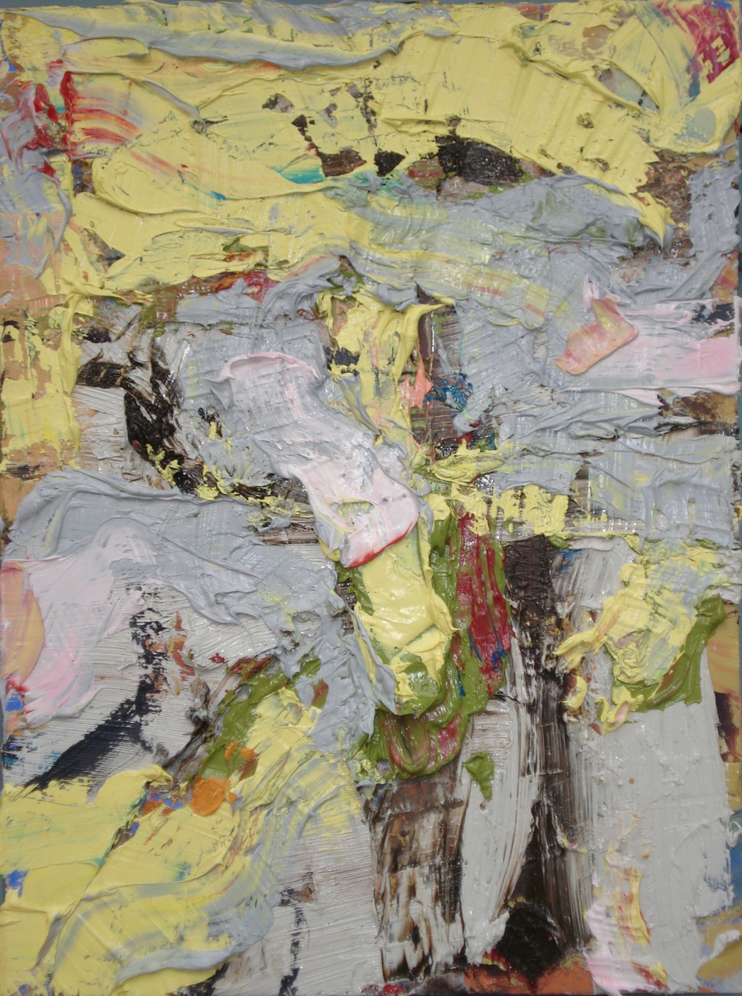 Small Panel Painting No.5 oil on panel, 16"H X 12"W (2015)