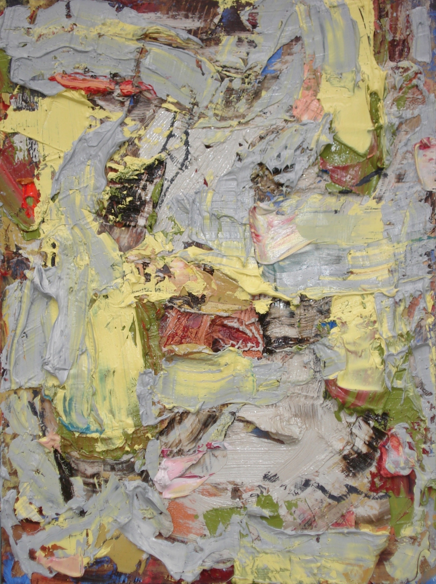 Small Panel Painting No.6 oil on panel, 16"H X 12"W (2015)